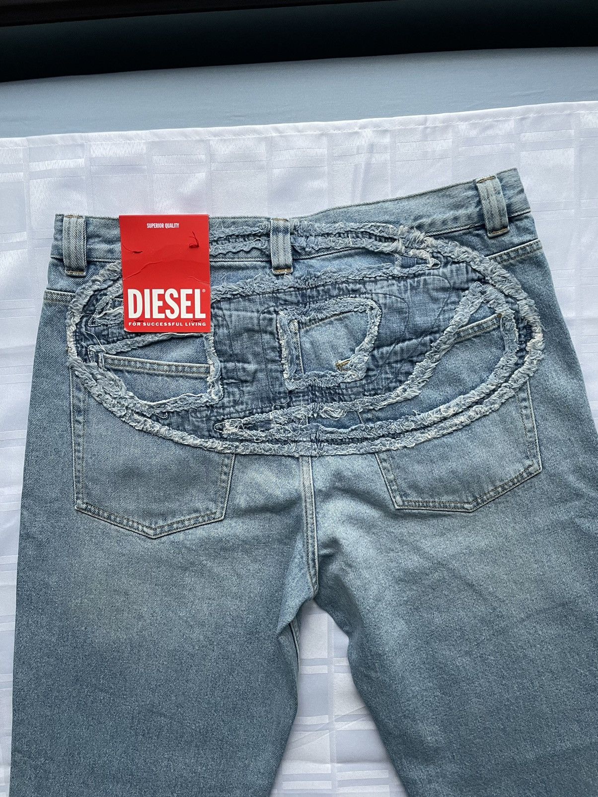 Diesel 2010 D-Macs Logo Jeans Size US 32 / EU 48 - 2 Thumbnail