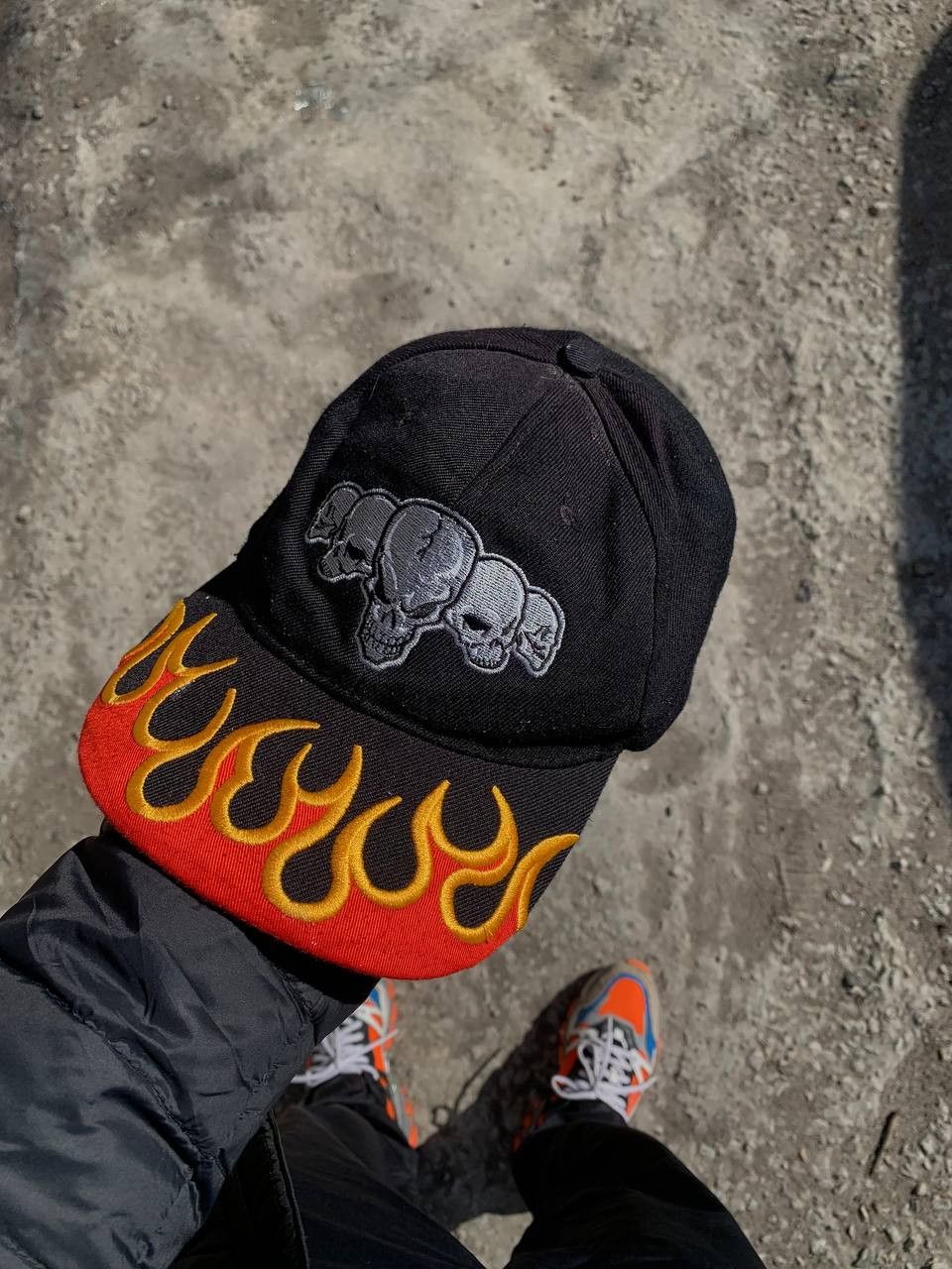Sex Skateboards Vintage Skull Designer Flame Retro Cap Skateboard Y2K 90s Size ONE SIZE - 1 Thumbnail