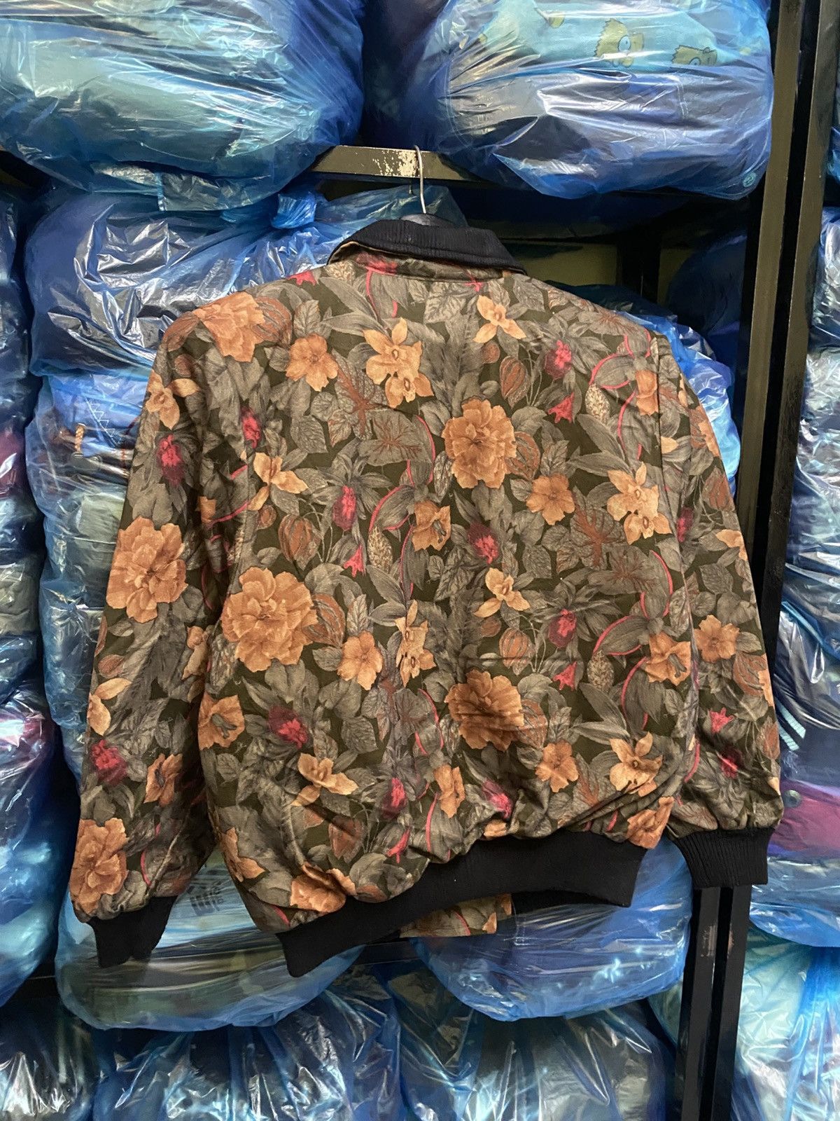 Vintage VINTAGE HOOVER ALL OVER PRINT FLOWER JACKET Size US M / EU 48-50 / 2 - 9 Thumbnail