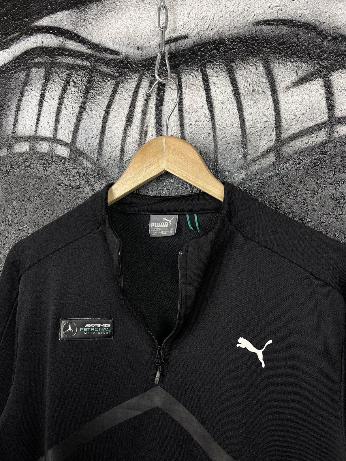 Mercedes-Benz × Puma Puma x Mercedes Benz AMG Petronas Racing Sweat Men’s Size M Size US M / EU 48-50 / 2 - 7 Thumbnail