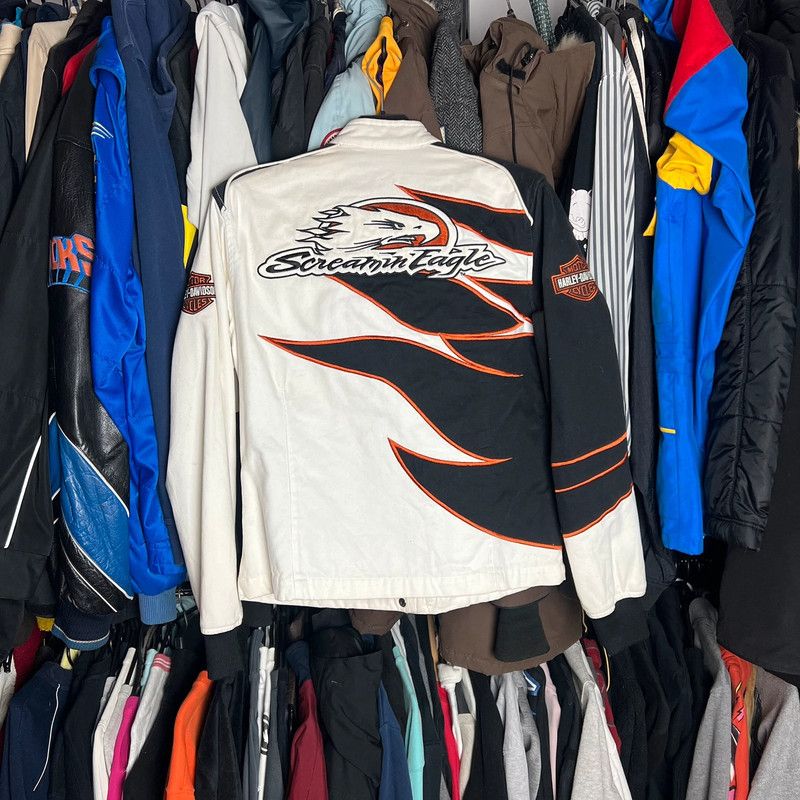Harley Davidson racing jacket Harley Davidson S rare Size S / US 4 / IT 40 - 2 Thumbnail