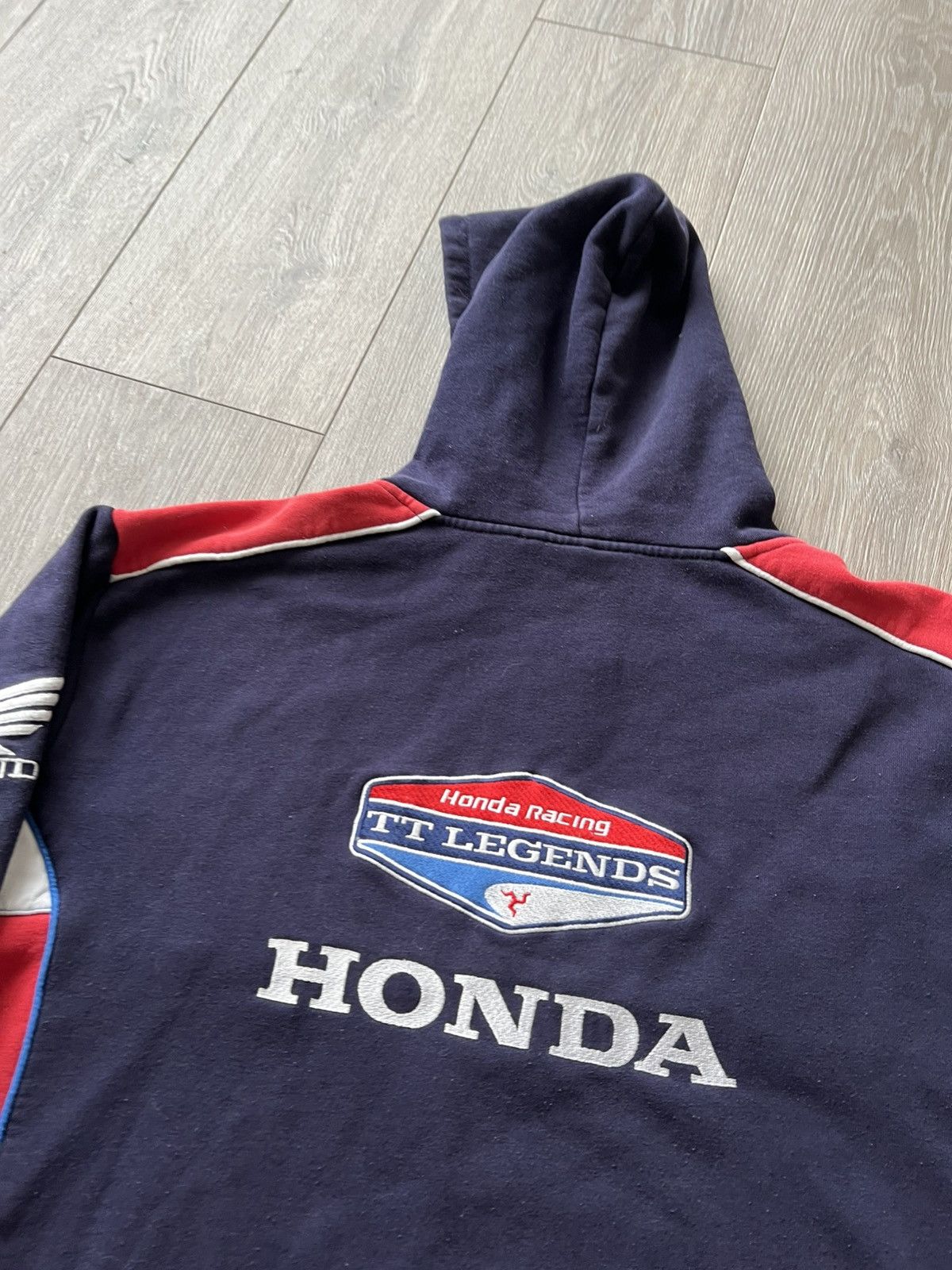 Honda Vintage Honda Racing Zip Hoodie Size US XL / EU 56 / 4 - 15 Thumbnail
