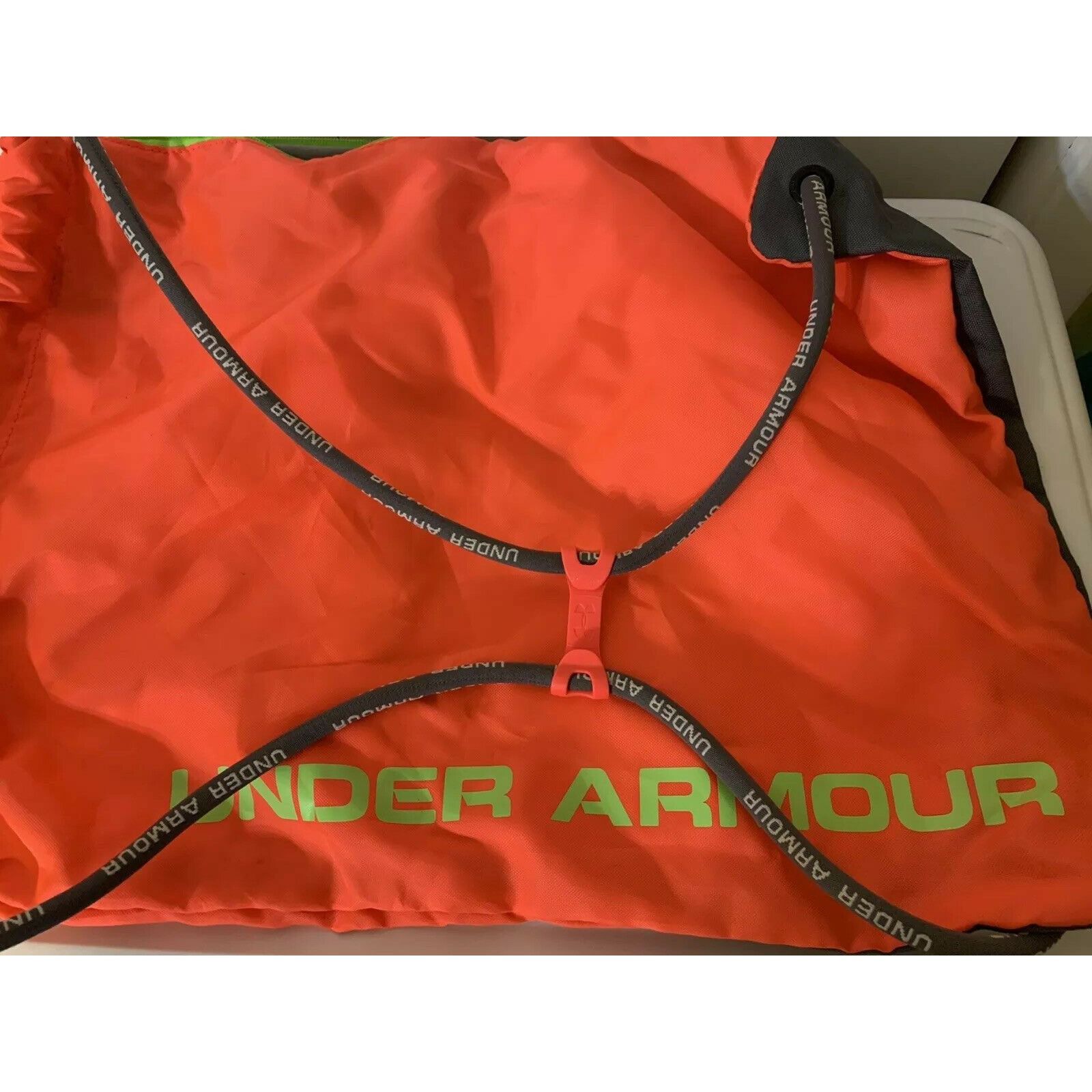Under Armour Under Armour Bag Orange Sackpack Sling Pack Sinch Bag Size ONE SIZE - 4 Thumbnail
