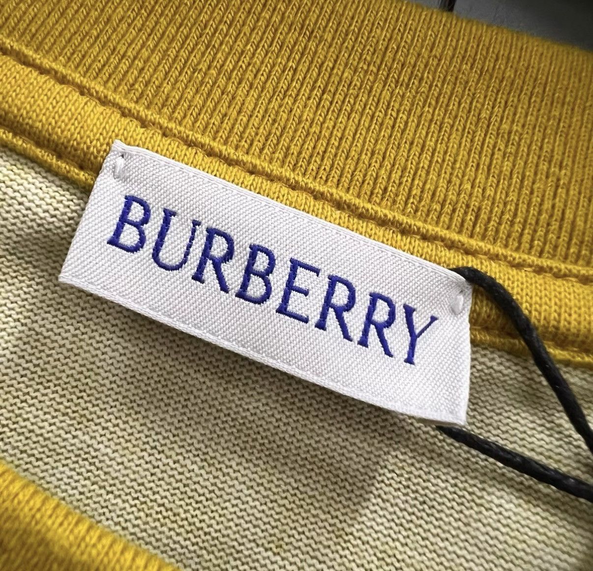Burberry Burberry Color-block Swan Printed Short Sleeve T-shirt J41 Size US L / EU 52-54 / 3 - 4 Thumbnail