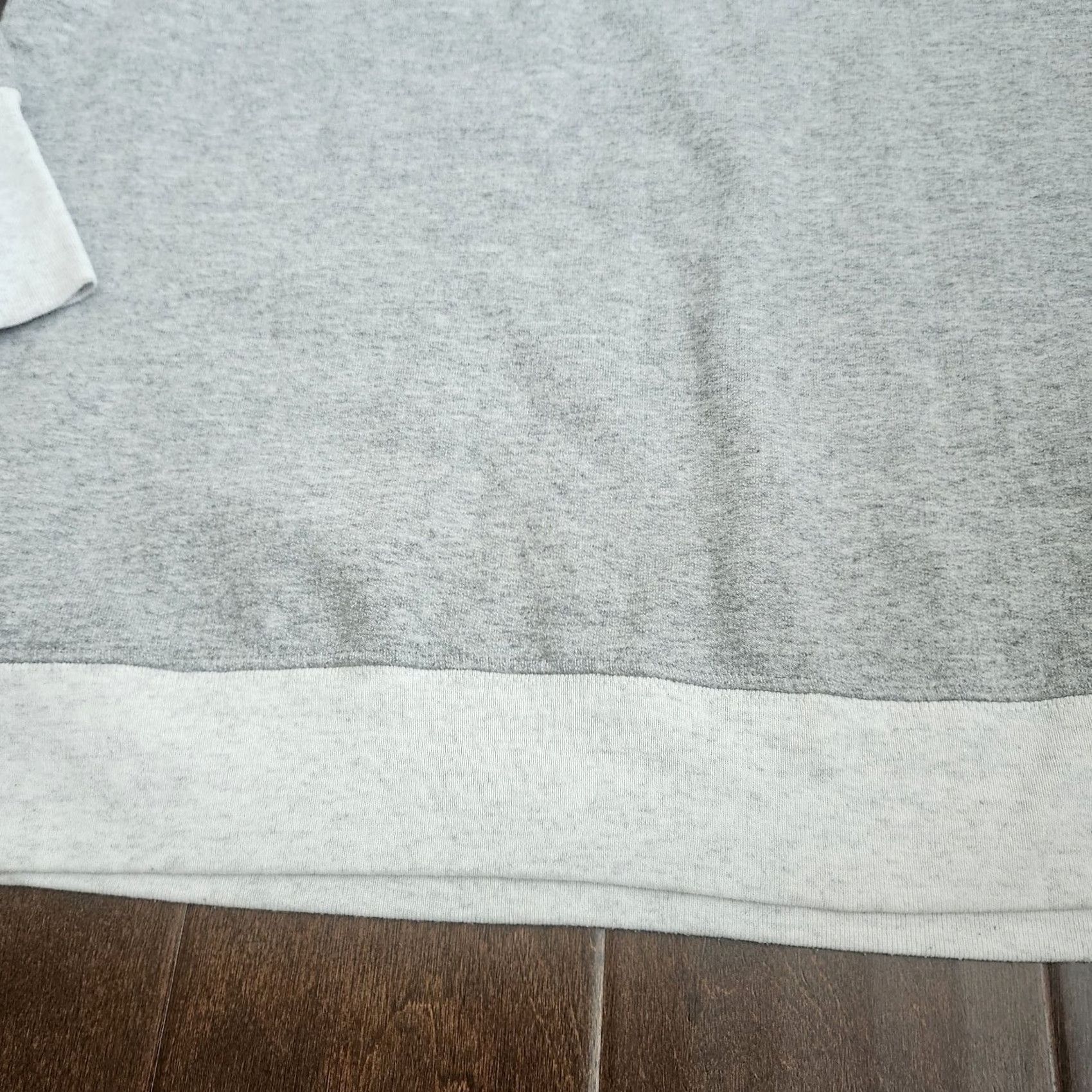 Champion Champion Sweatshirt Logo Crewneck Men's Large Gray Heavyweight 90s Sports Pullover, Cotton, Machine Washable Size US L / EU 52-54 / 3 - 6 Thumbnail
