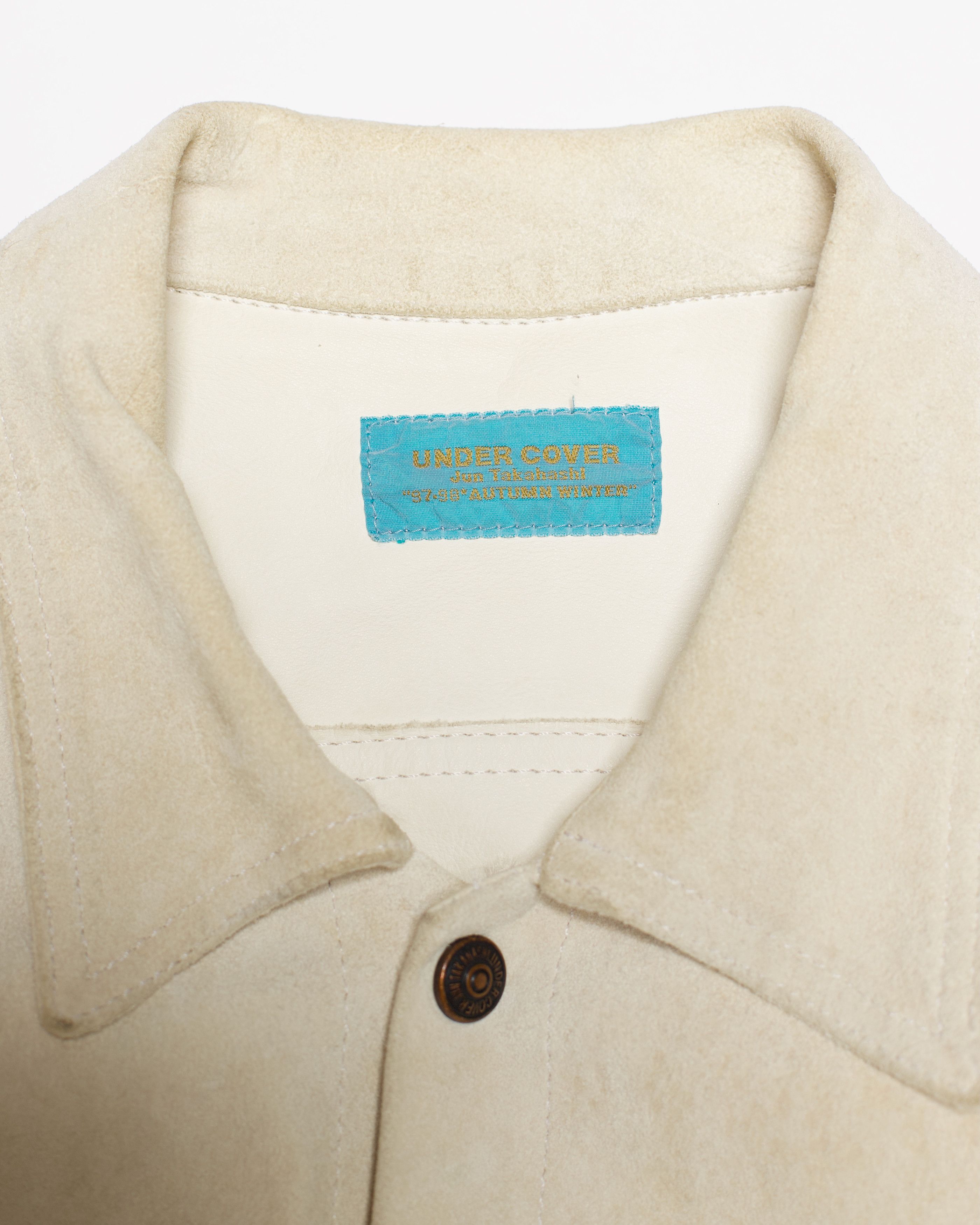 Undercover Undercover Autumn-Winter 1997/98 'Leaf' Suede Jacket Size US L / EU 52-54 / 3 - 5 Thumbnail