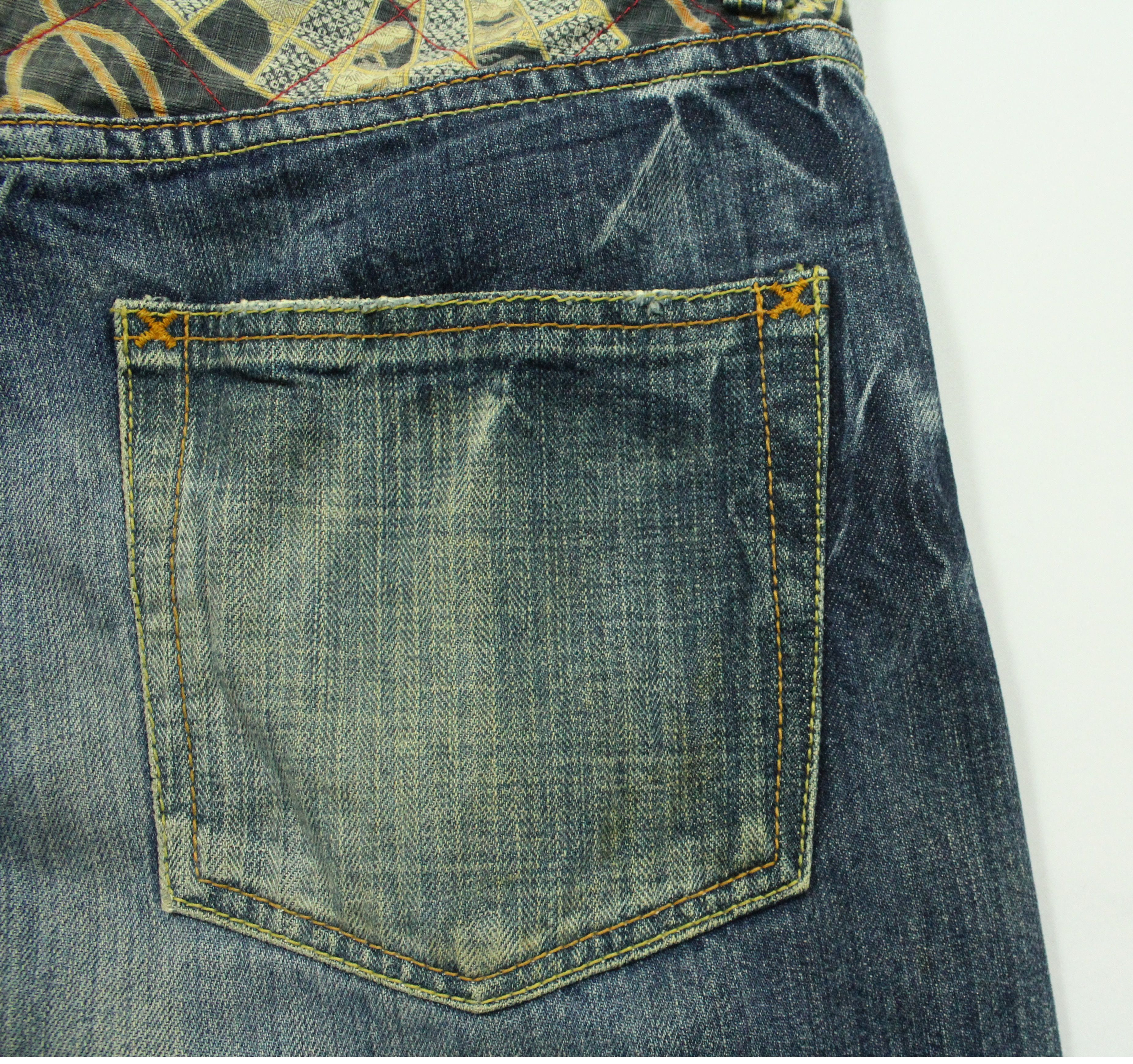Eternal ETERNAL Denim Distressed Grunge Kapital Style Visvim Size US 32 / EU 48 - 22 Thumbnail