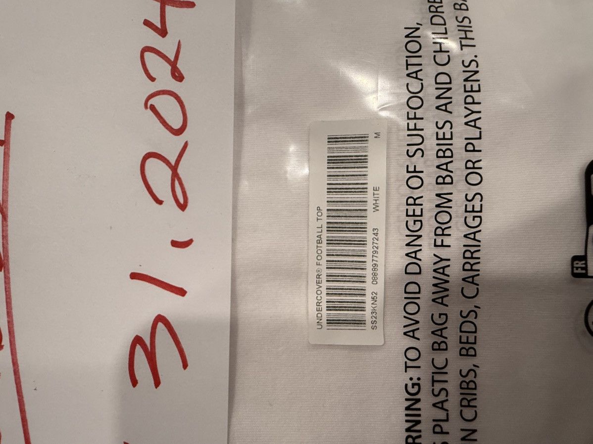 Supreme × Undercover SUPREME®/UNDERCOVER FOOTBALL TOP Size US M / EU 48-50 / 2 - 6 Thumbnail