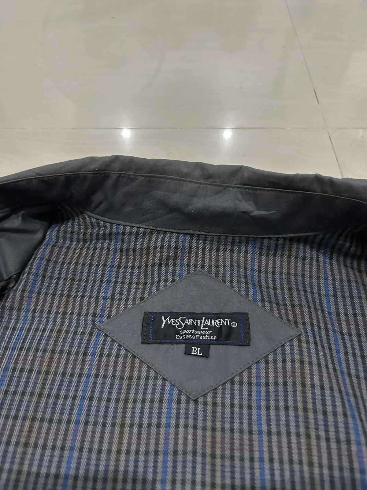Yves Saint Laurent Vintage Yves Saint Laurent Logo Jacket Size US M / EU 48-50 / 2 - 13 Thumbnail