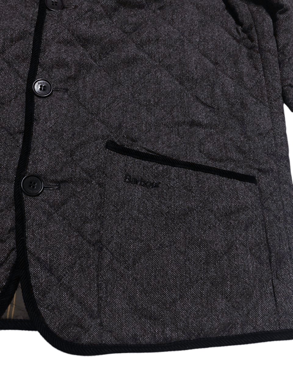 Barbour Vintage Barbour Wool Quilted Tartan Button Jacket Size US M / EU 48-50 / 2 - 8 Thumbnail