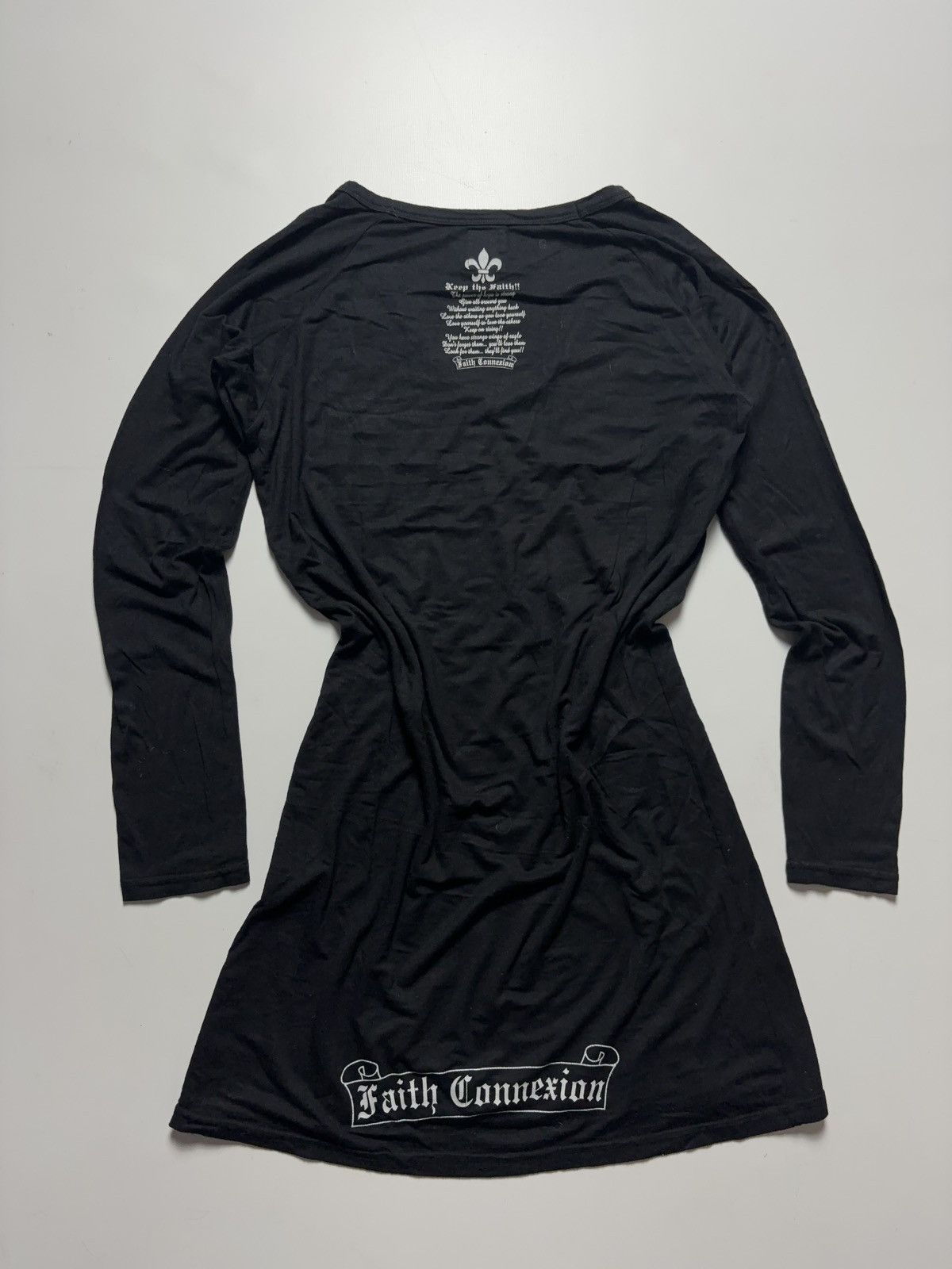 Faith Connexion FAITH MINI GLAMOUR DRESS LONG SLEEVE Y2K Size M / US 6-8 / IT 42-44 - 2 Thumbnail