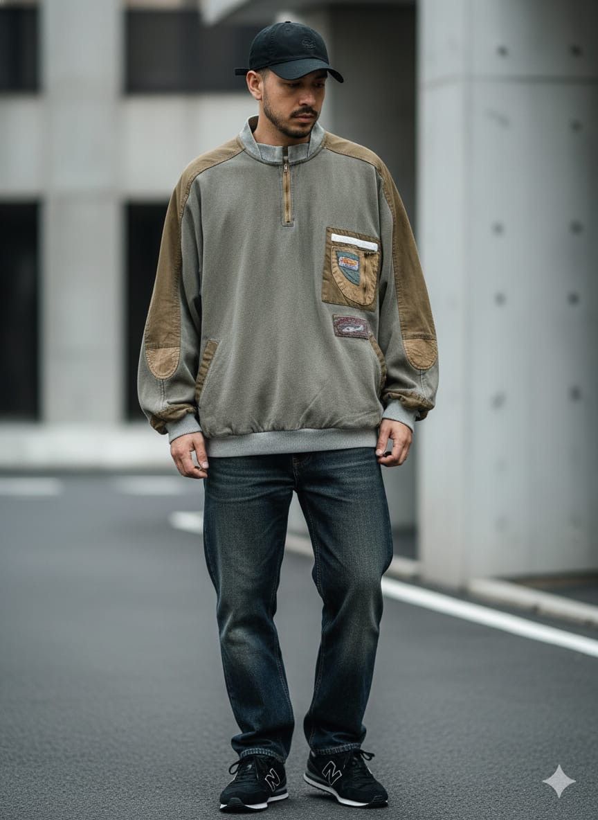 Vintage Vintage Outdoor Pullover Pilot Jacket – Poco Loco Size US XXL / EU 58 / 5 - 2 Thumbnail