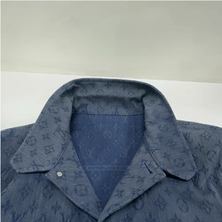 Louis Vuitton Louis Vuitton Monogram Jacquard Denim Jacket Size US L / EU 52-54 / 3 - 3 Thumbnail