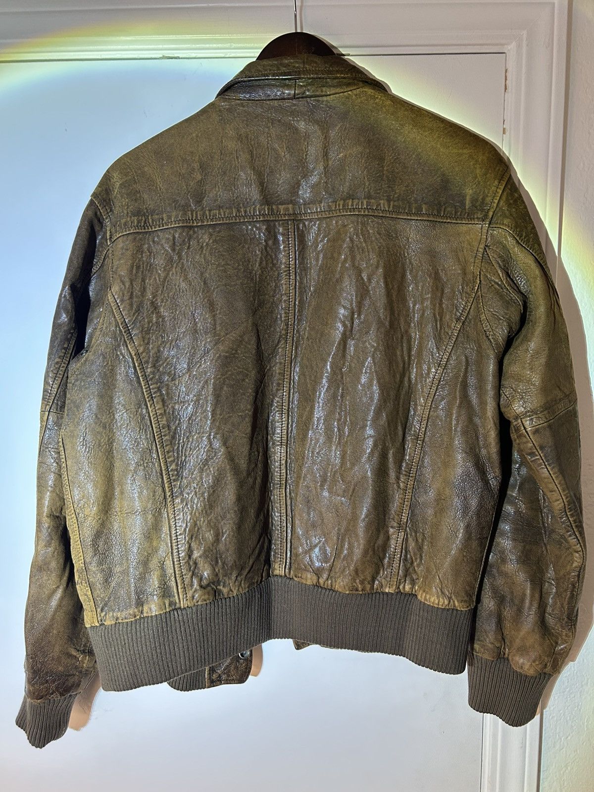 Vintage Vintage 1980s leather jacket Size US S / EU 44-46 / 1 - 2 Thumbnail