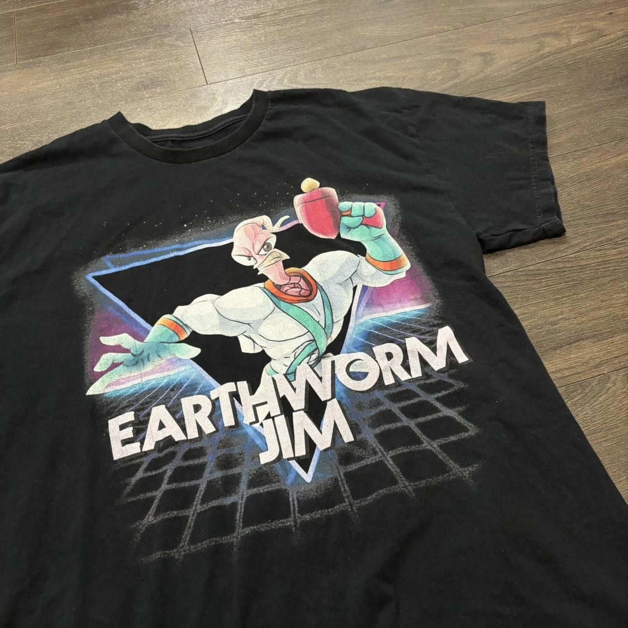 Designer earthworm Jim t shirt M Size US M / EU 48-50 / 2 - 1 Thumbnail