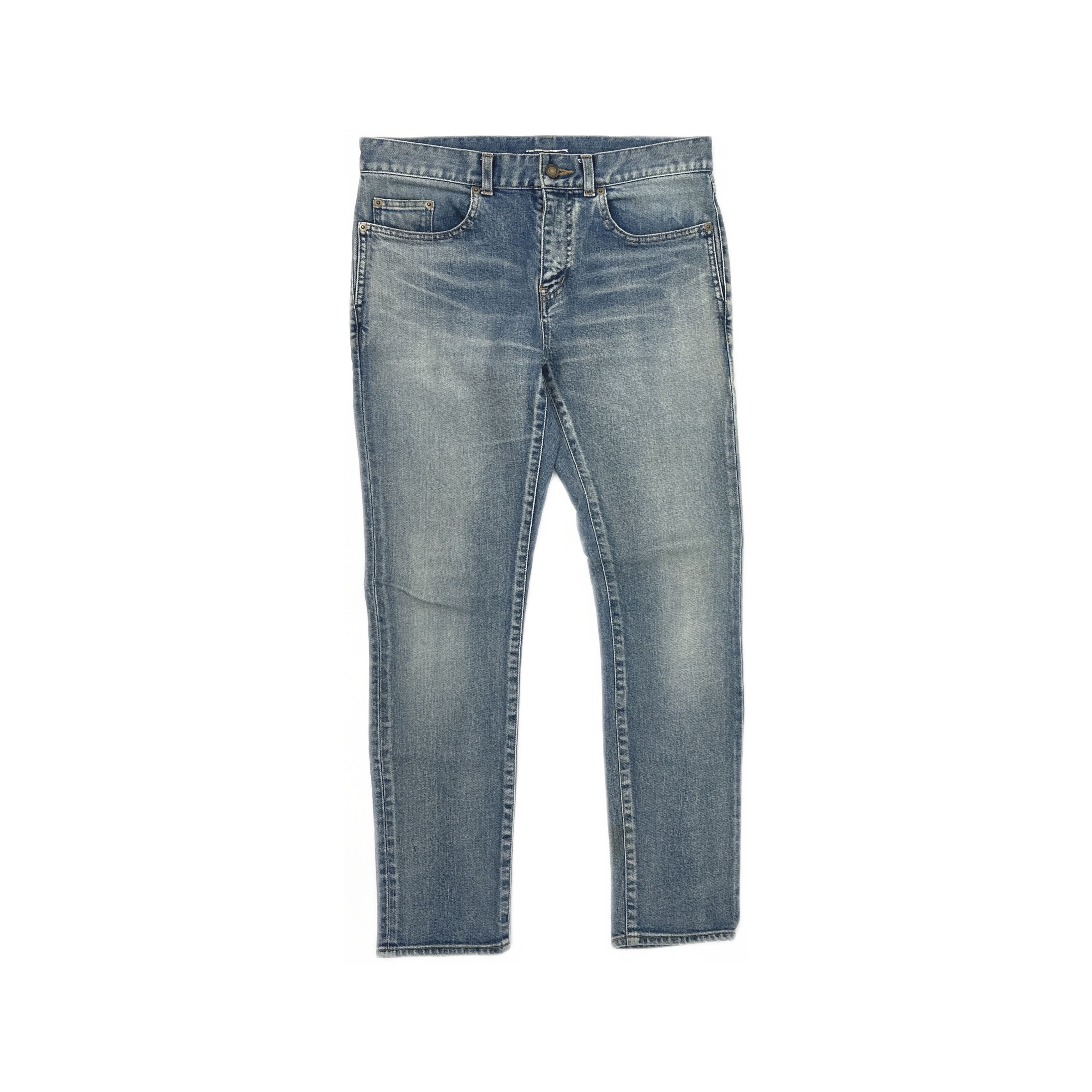 Saint Laurent Paris Saint Laurent Blue Denim Jeans Size 31 Size US 31 - 1 Thumbnail