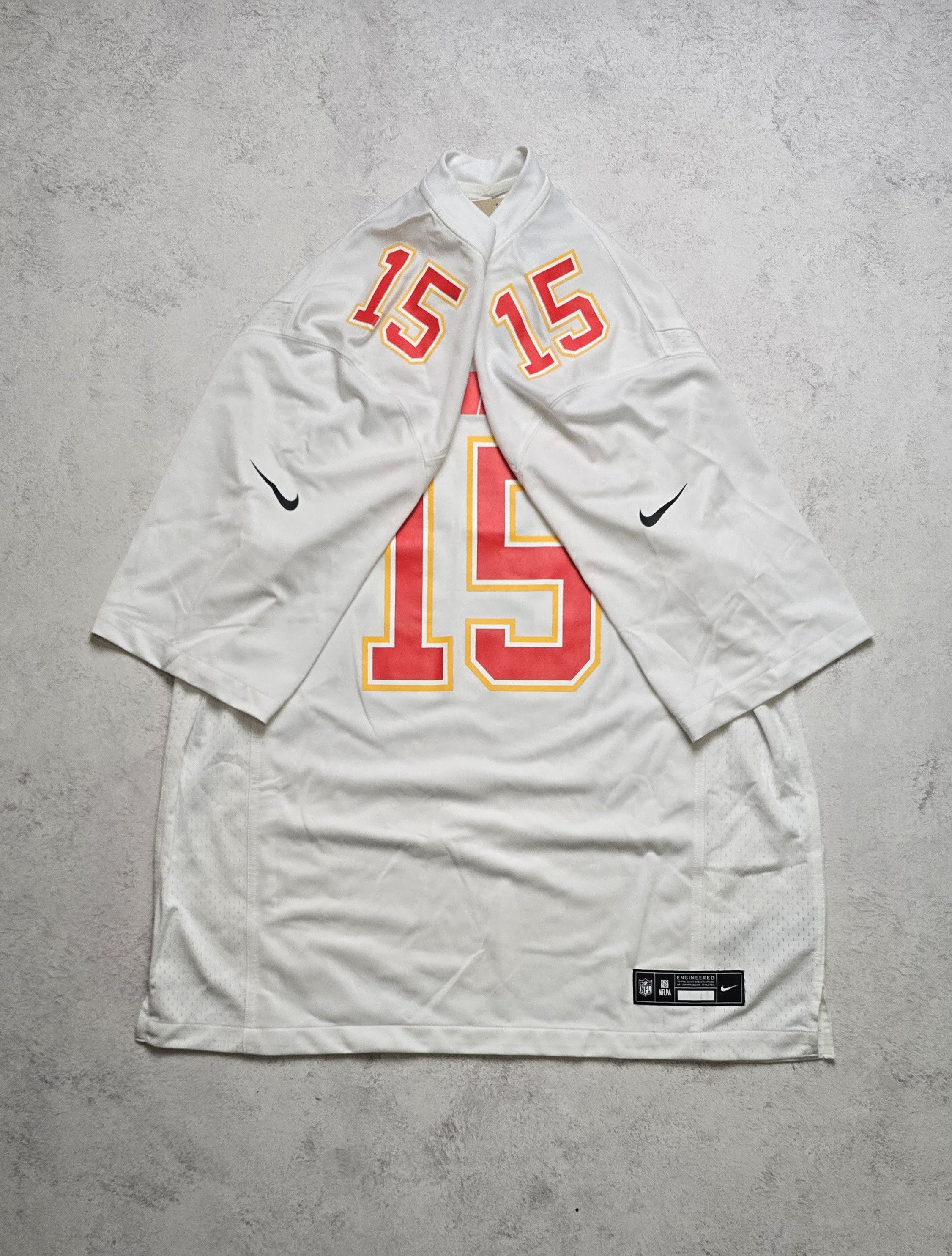 Nike Mahomes #15 Chiefs Super Bowl LIX Tundra White Game Jersey Size US XL / EU 56 / 4 - 2 Thumbnail