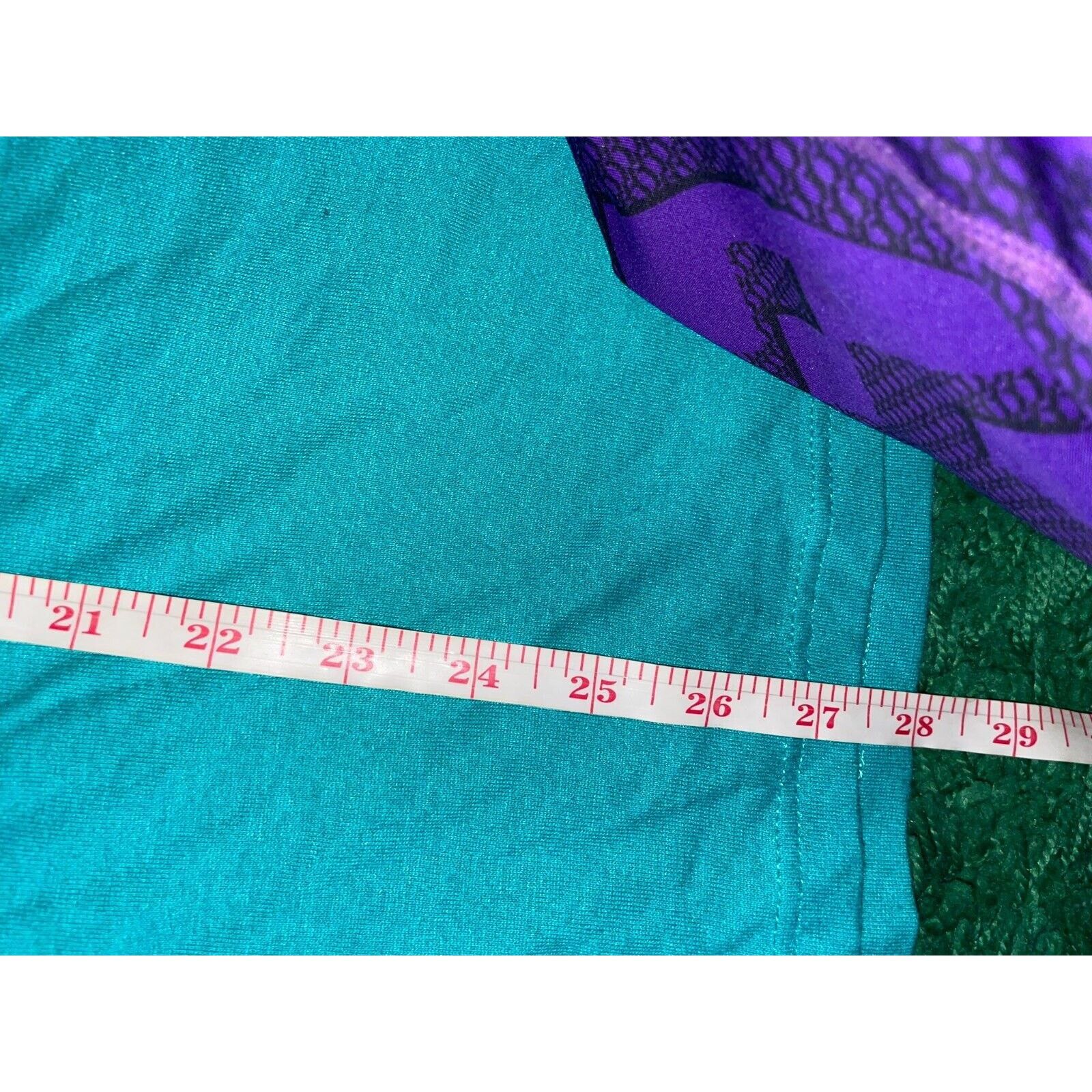 Jerzees Vintage Native American Shirt Test Print Tee Teal 80s VTG M Size US M / EU 48-50 / 2 - 14 Thumbnail
