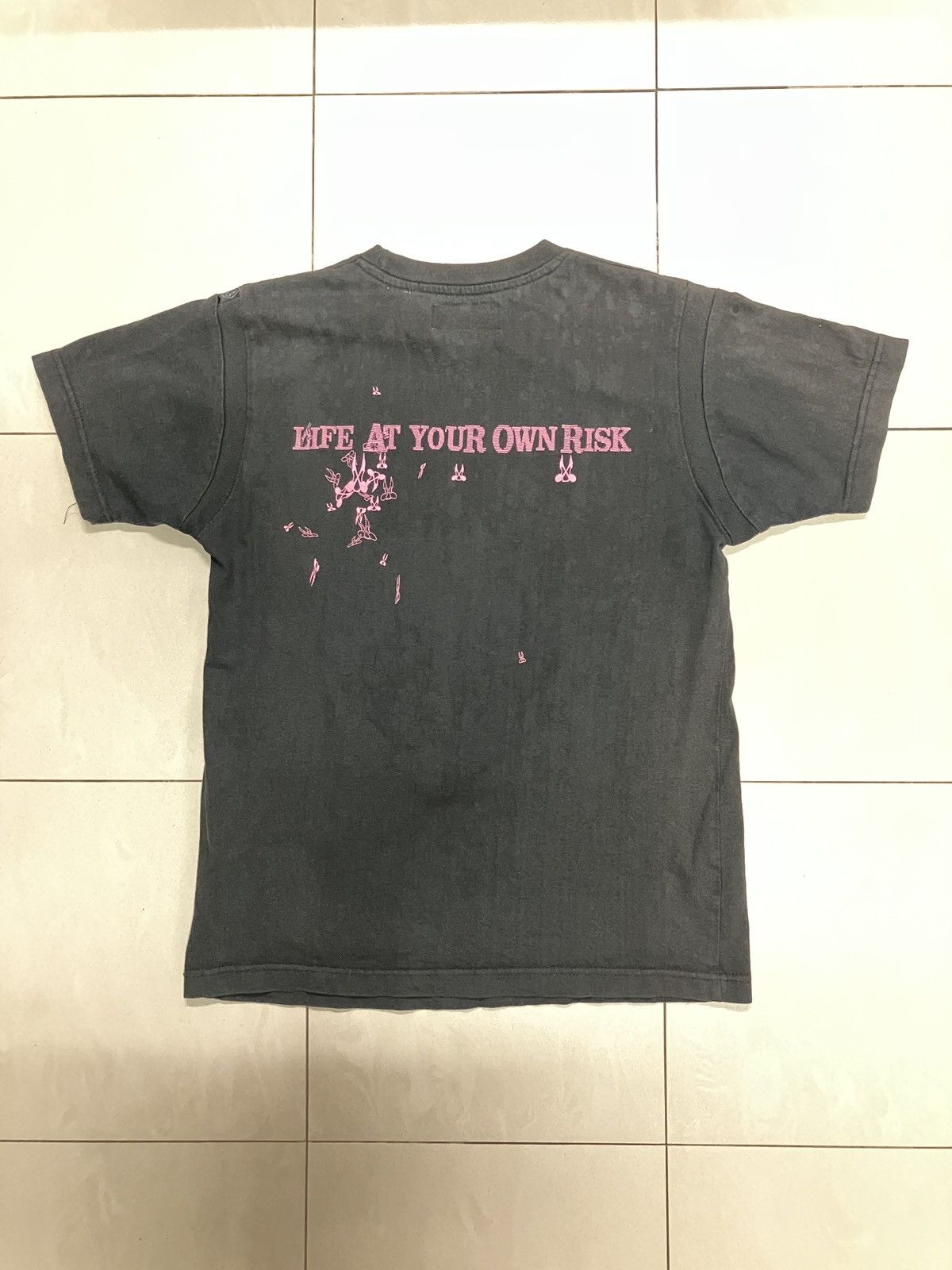Japanese Brand Vintage Risk Punk Bunny T Shirt Size US S / EU 44-46 / 1 - 8 Thumbnail