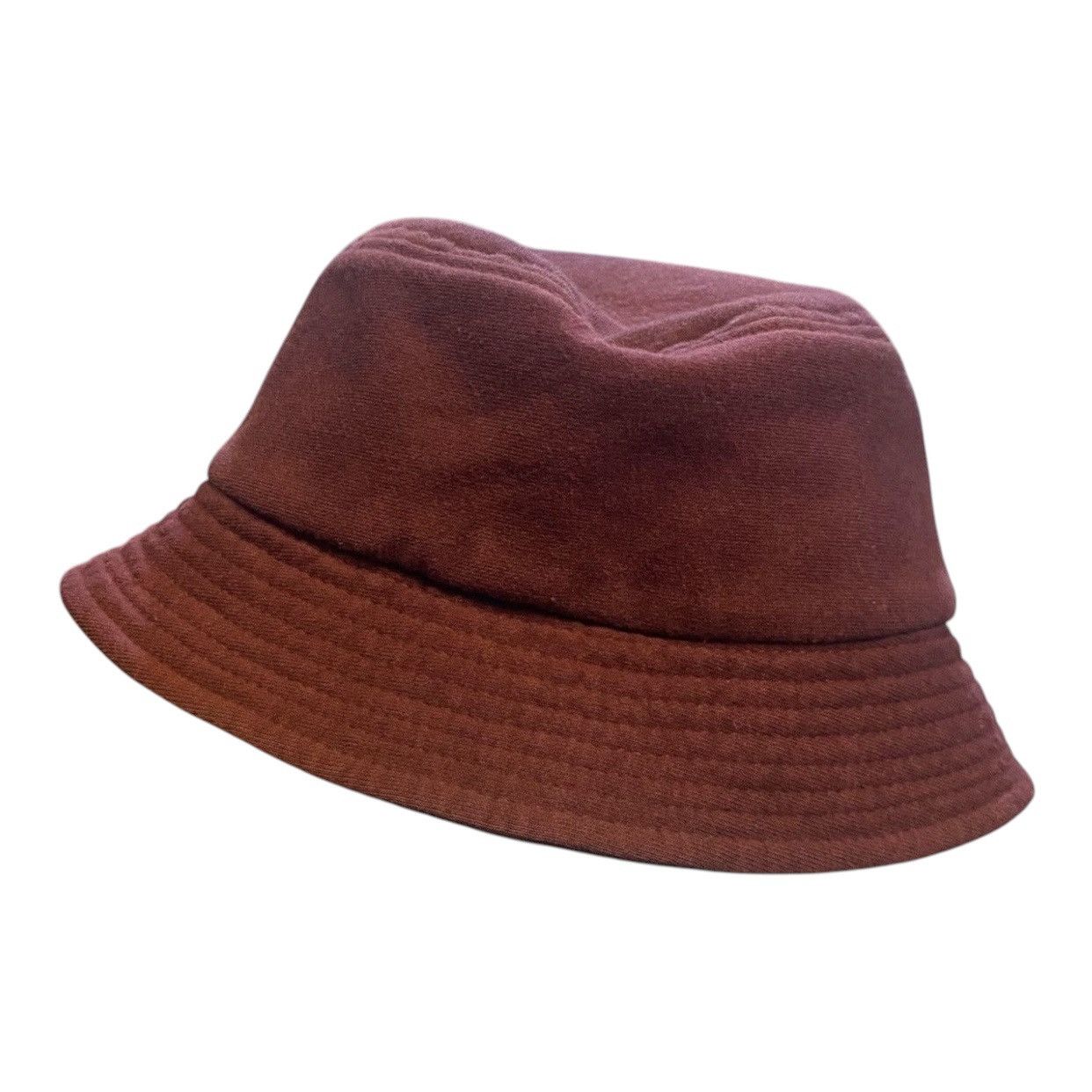 Yohji Yamamoto Vintage Yohji Yamamoto Y'saccs Bucket Hat - Maroon/Burgundy Size ONE SIZE - 1 Thumbnail