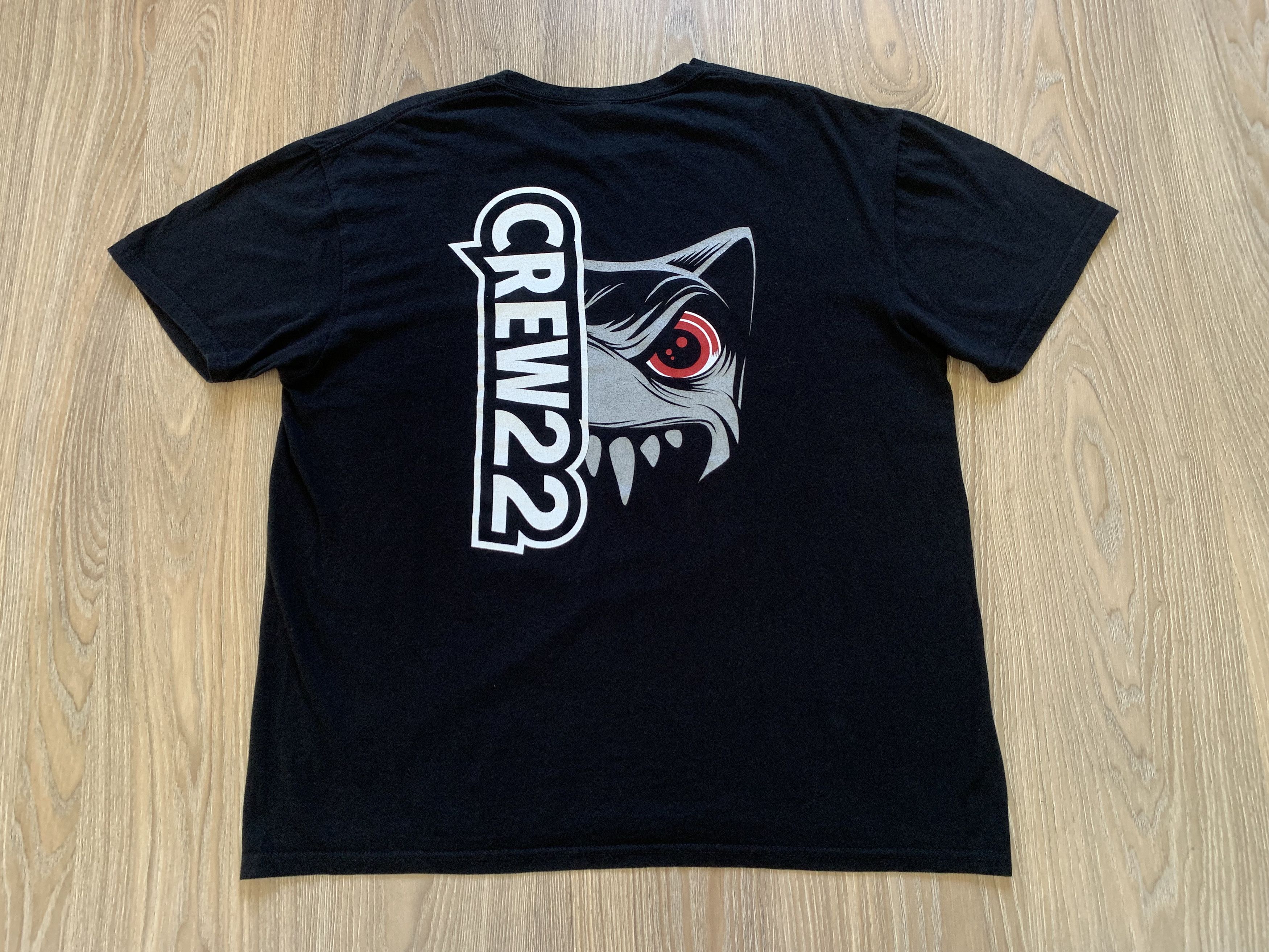 The Game Gildan Crew22 Black Printed Cotton T Shirt Size US XL / EU 56 / 4 - 3 Thumbnail