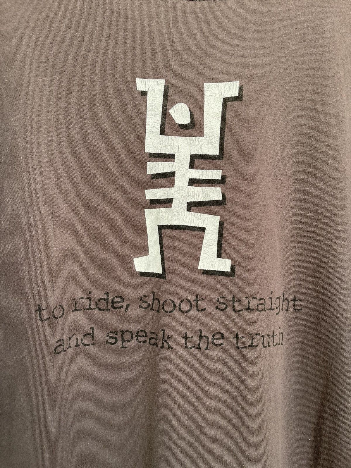 Band Tees × Vintage Vintage Entombed to hide,shoot straight Band Tees Size US L / EU 52-54 / 3 - 5 Thumbnail