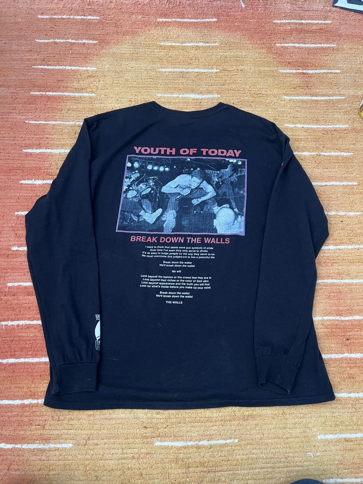 Band Tees Vintage 2010’s Youth of Today Straight Edge Hardcore Tshirt Size US L / EU 52-54 / 3 - 3 Thumbnail