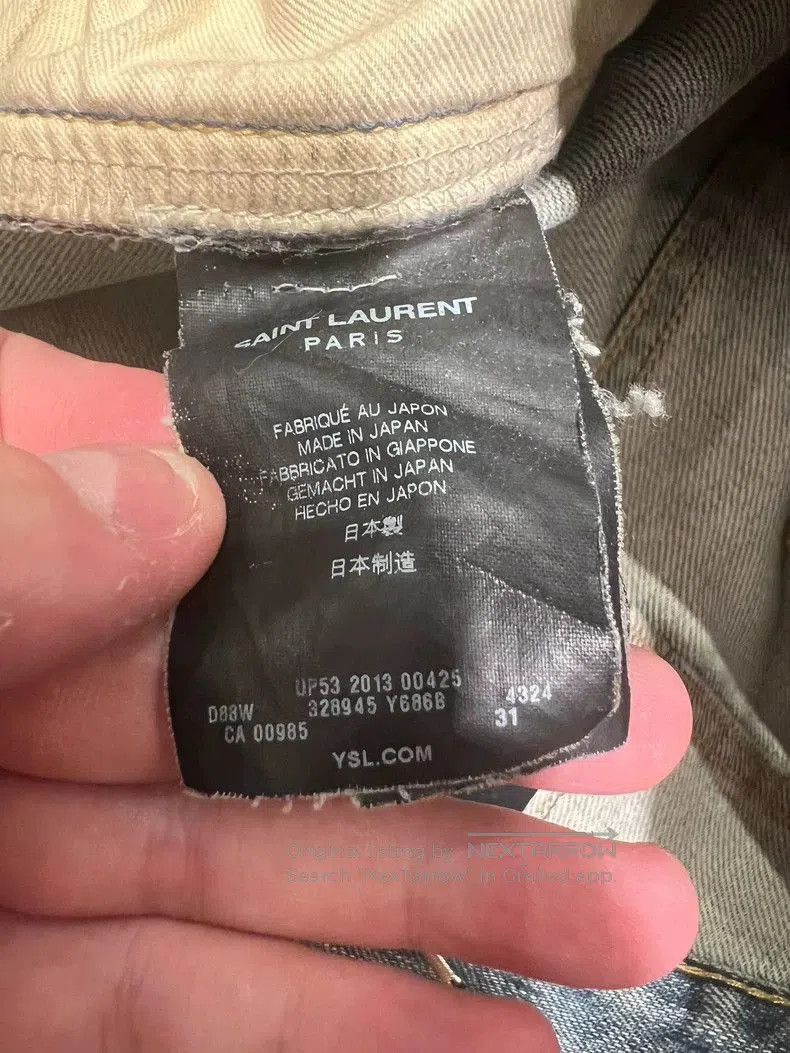 Saint Laurent Paris Saint Laurent Paris The Great Destruction of Jeans in the F Size US 32 / EU 48 - 4 Thumbnail