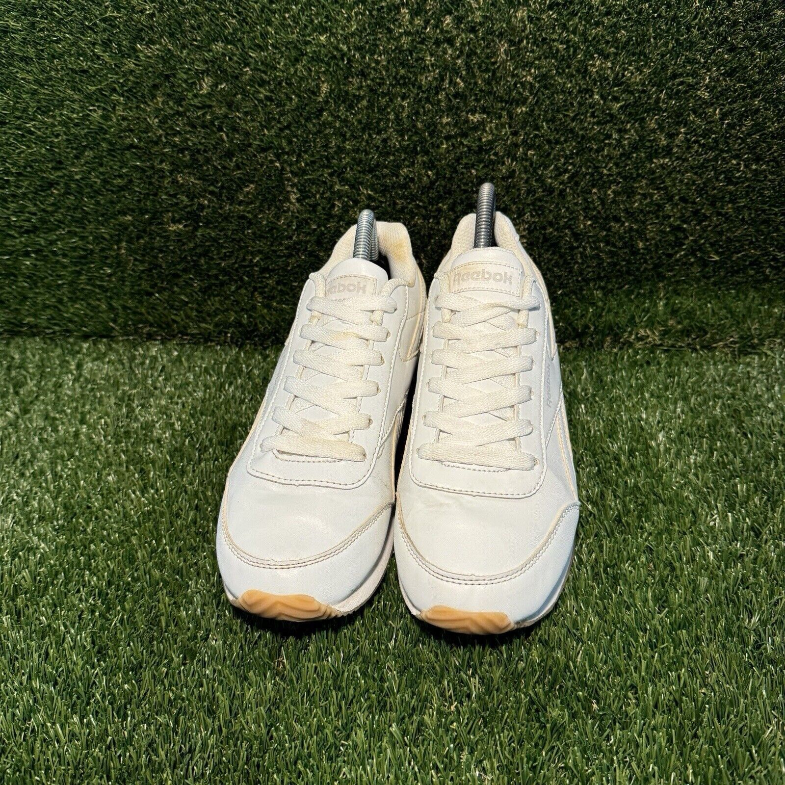 Reebok Size 6.5W/5 - Reebok Classic Harmon White Gum Leather Shoe Size US 6.5 / IT 36.5 - 4 Thumbnail