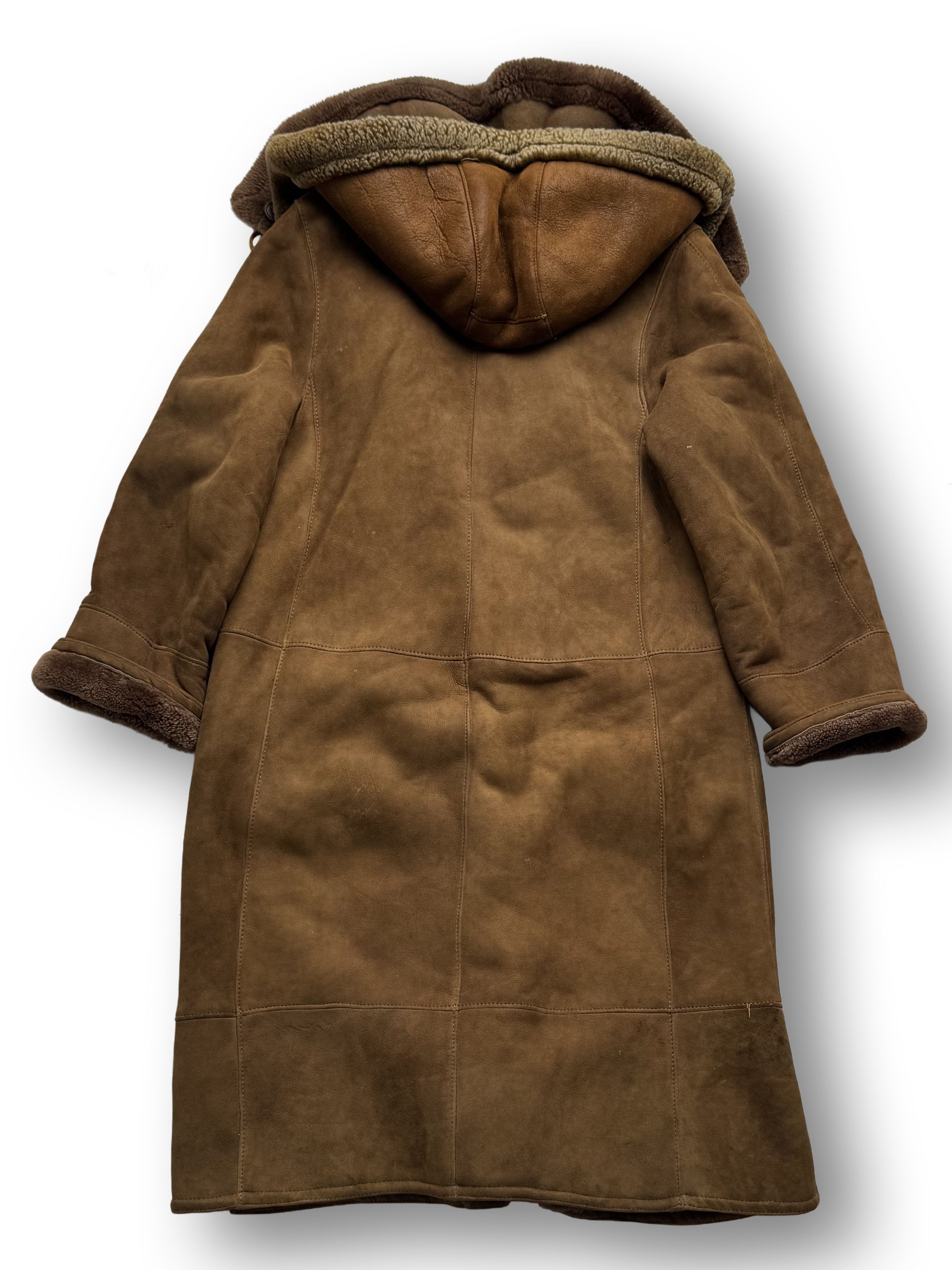 Vintage Vintage Real Sheepskin Heavy Coat With Hood Size XL / US 12-14 / IT 48-50 - 13 Thumbnail