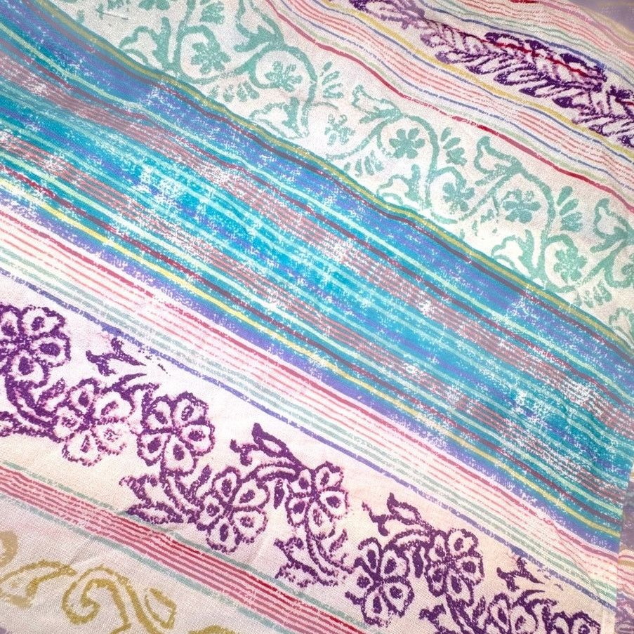 Anthropologie by Anthropologie Midi Spring Striped Pastel Dress S Size S / US 4 / IT 40 - 7 Thumbnail