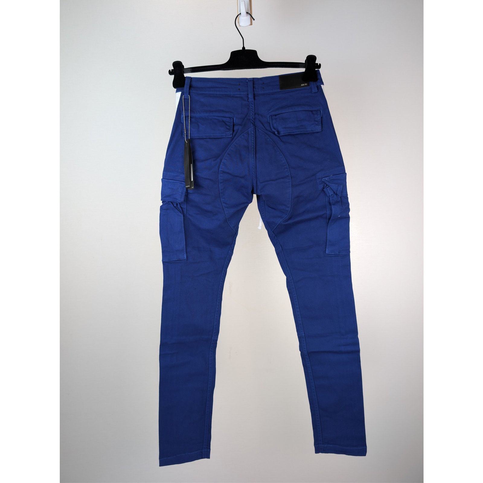 Amiri o1rshd1 Stack Track Cargo Trousers Pants Royal Blue / White Size US 28 / EU 44 - 18 Thumbnail