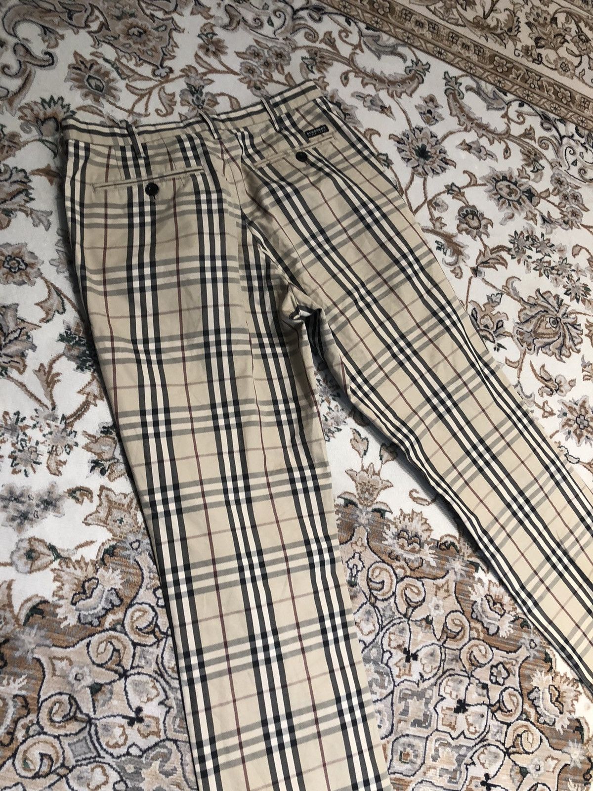 Burberry BURBERRY NOVA CHECK PANTS Size US 29 - 6 Thumbnail