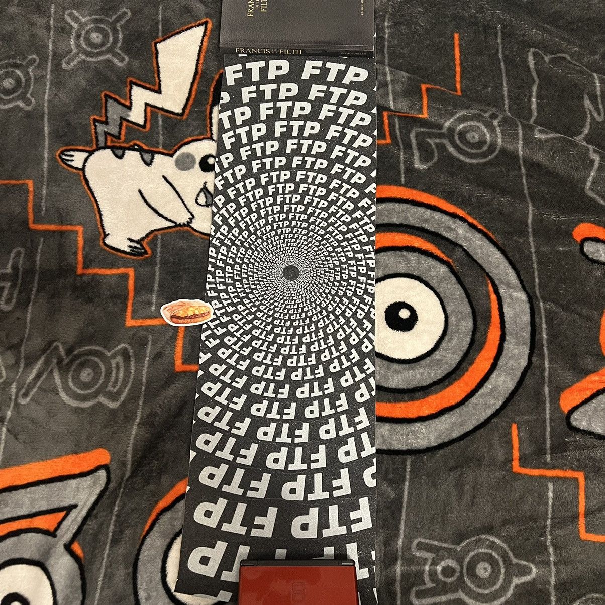 Fuck The Population fuck the population spiral logo grip tape | Grailed