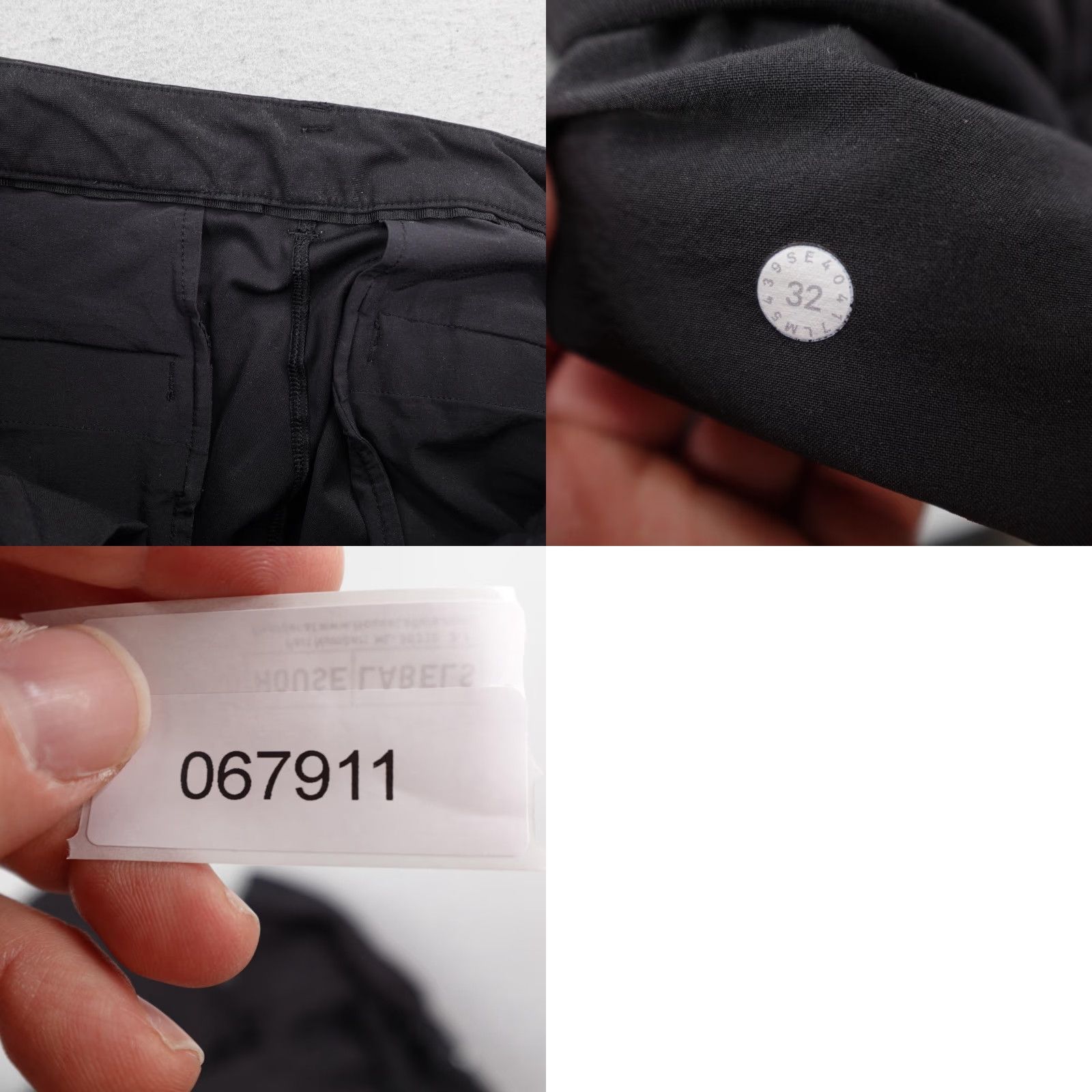 Lululemon Lululemon Pants 32 Black Commission Pant Slim Warpstreme 34" Performance Chino Mens Regular Straight Front Button Zip Pockets Breathable Size US 32 / EU 48 - 9 Thumbnail