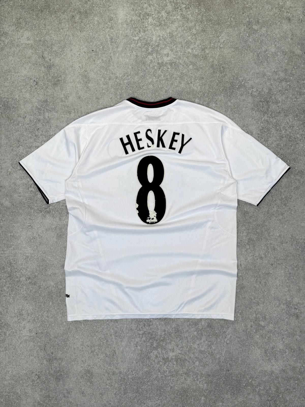 Reebok 2003-2004 Liverpool FC Away 'Heskey 8' Football Shirt Size ONE SIZE - 6 Thumbnail