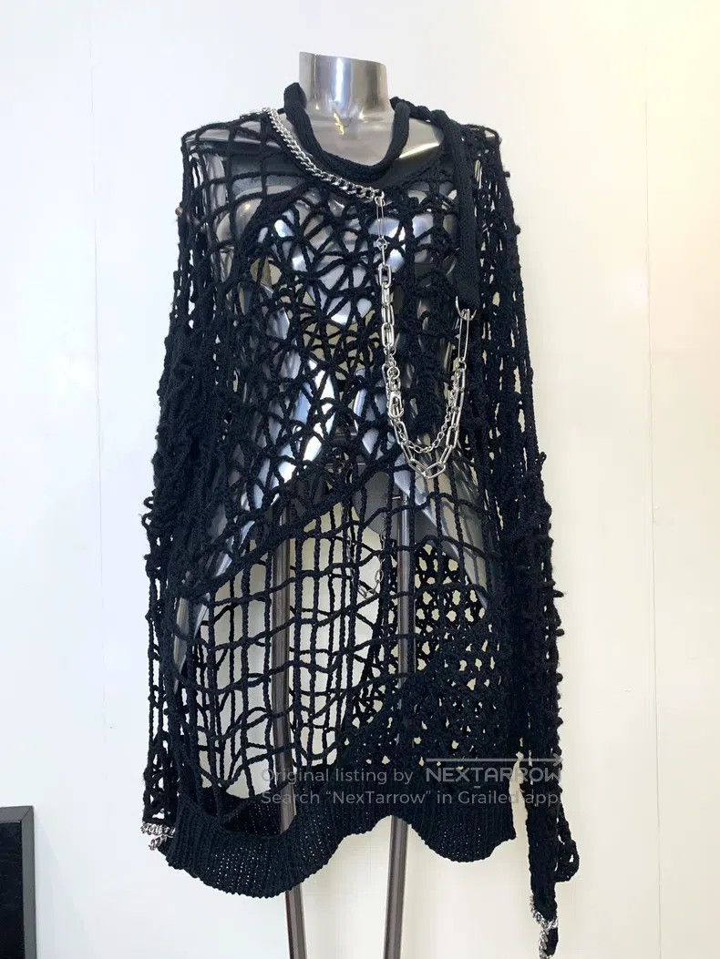 Junya Watanabe Junya Watanabe Knit mesh top Size M / US 6-8 / IT 42-44 - 3 Thumbnail