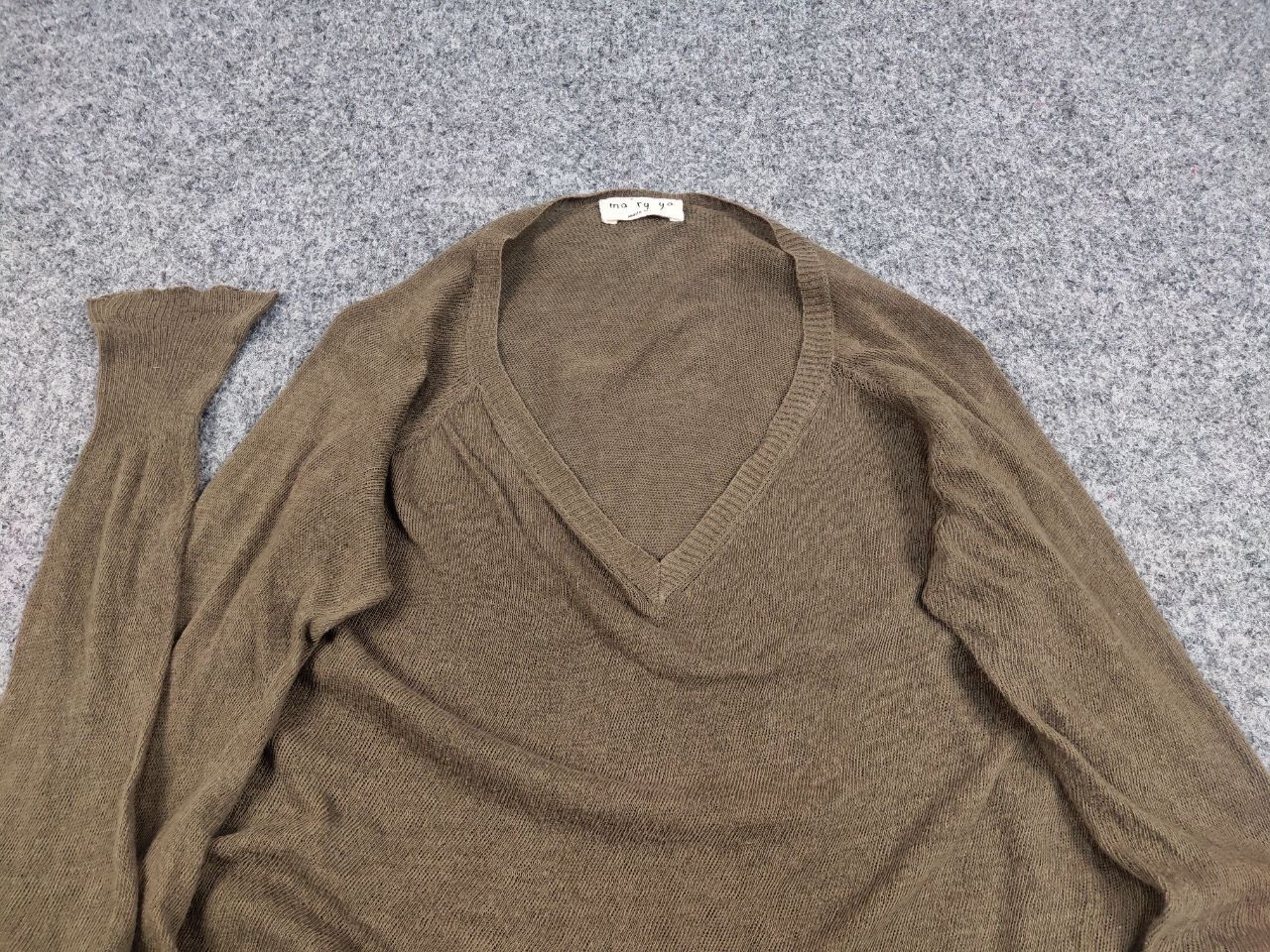 Other Ma'Ry'Ya Design Light Asymmetric Oliver Sweater Linen Cotton Size S / US 4 / IT 40 - 8 Thumbnail