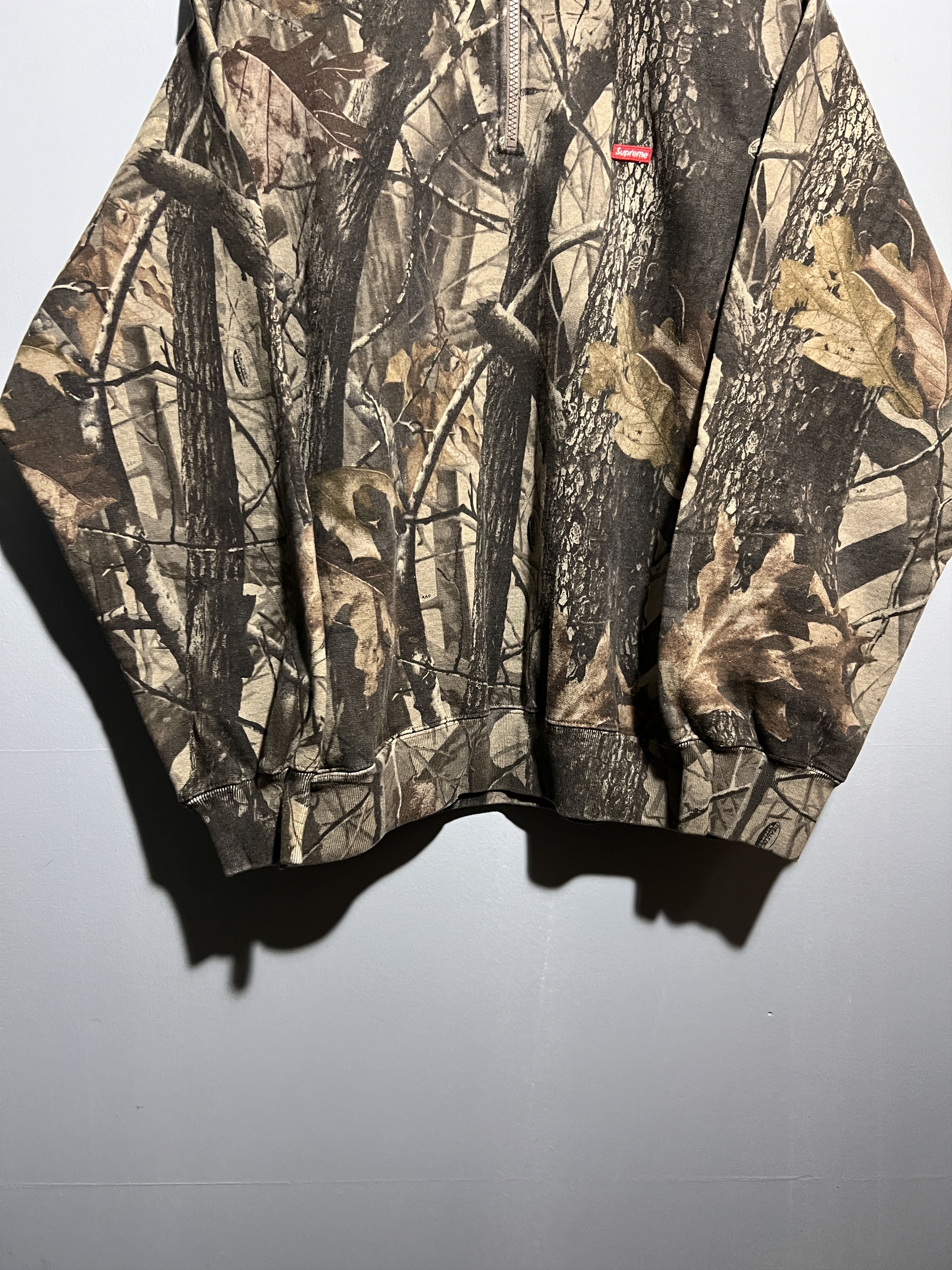 Supreme HALF ZIP PULLOVER REALTREE CAMO Size US M / EU 48-50 / 2 - 5 Thumbnail