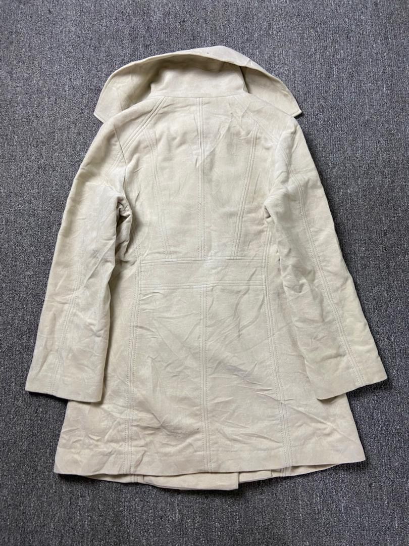 Japanese Brand Atsuro Tayama Double Breasted Trench Coat (193) Size US XXS / EU 40 - 2 Thumbnail
