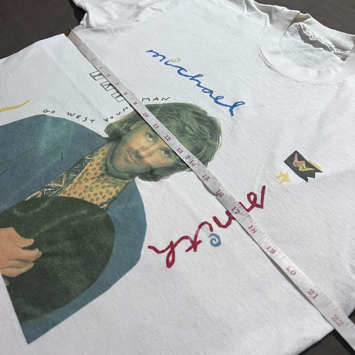 Band Tees Vintage 90s Michael W. Smith Tee Pop rock CCM Christian pop Size US L / EU 52-54 / 3 - 7 Thumbnail