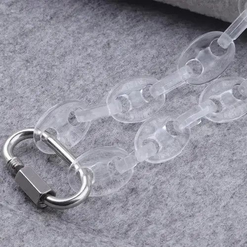 Jewelry Kiuchi x Miura Transparent Lock Necklace Size ONE SIZE - 2 Thumbnail