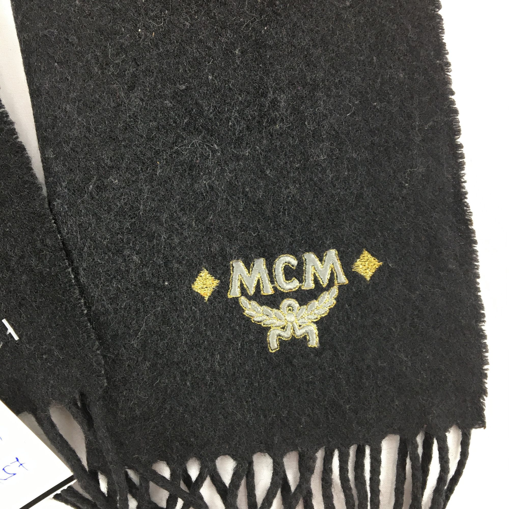 MCM Vintage MCM Scarf Muffler Wool Cashmere Winter Scarves Size ONE SIZE - 3 Thumbnail