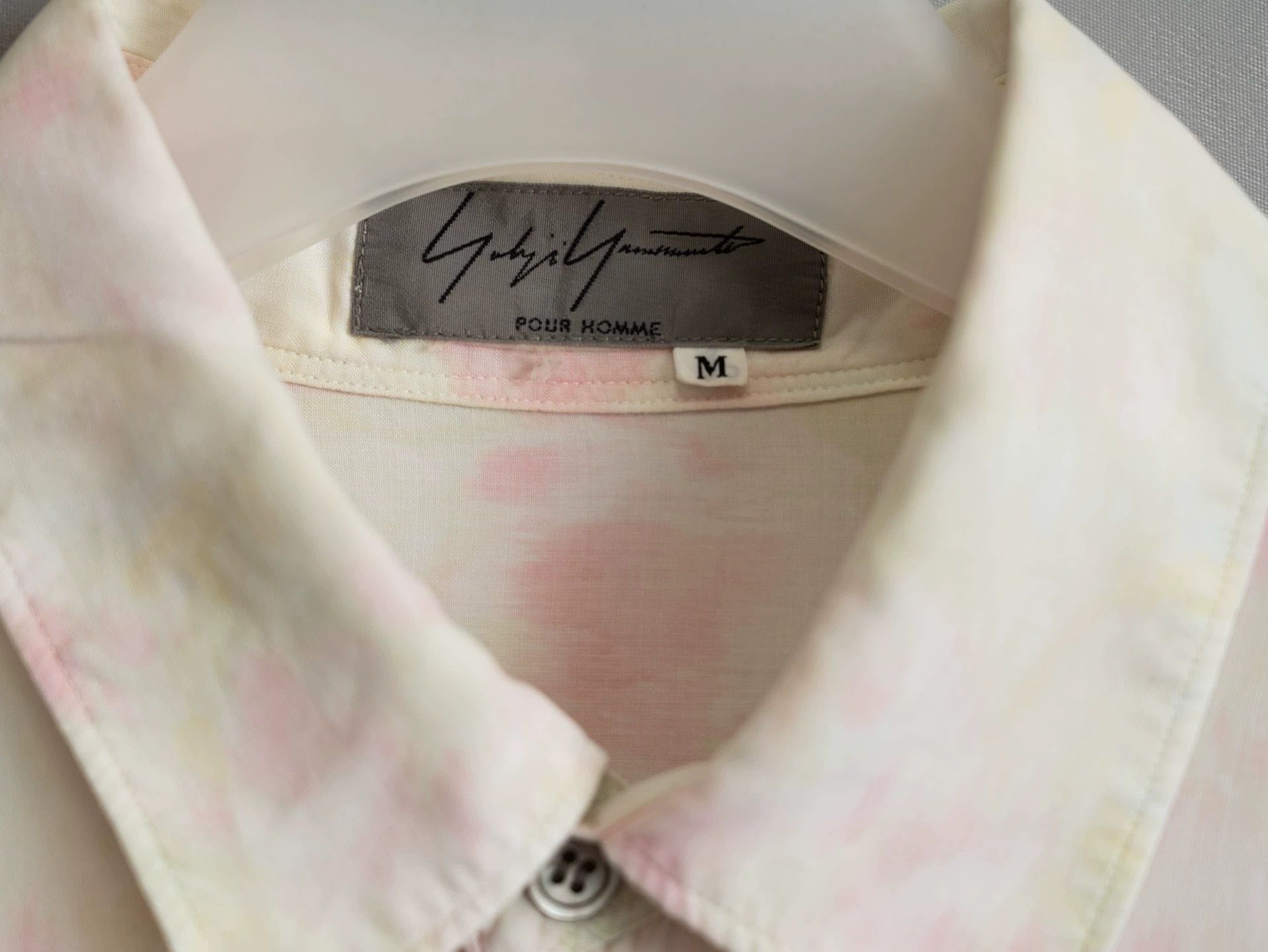 Yohji Yamamoto Yohji Yamamoto 91AW Sumi-e Floral Shirt M Size US M / EU 48-50 / 2 - 7 Thumbnail