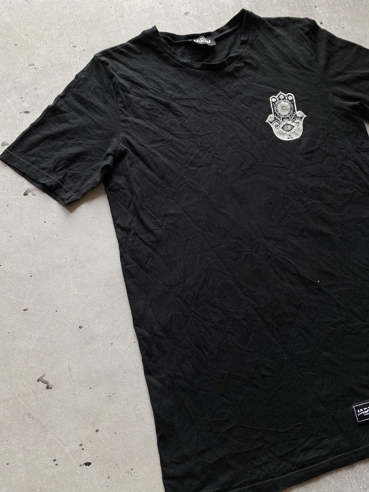 Jaded London Rare Jaded London Big Hand Vintage UK Drill T shirt Y2K Size US L / EU 52-54 / 3 - 1 Thumbnail