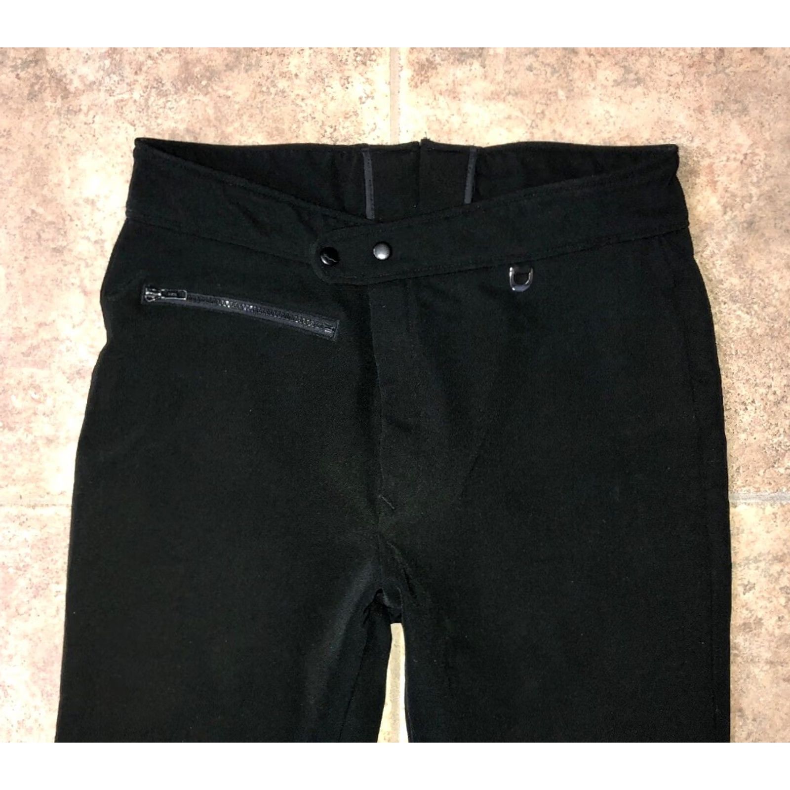 Vintage VINTAGE Sportina Mens Black Snow Thick Pants Size 36 Casual Pants Fleece Lined 32 Inseam Mens Size US 36 / EU 52 - 2 Thumbnail
