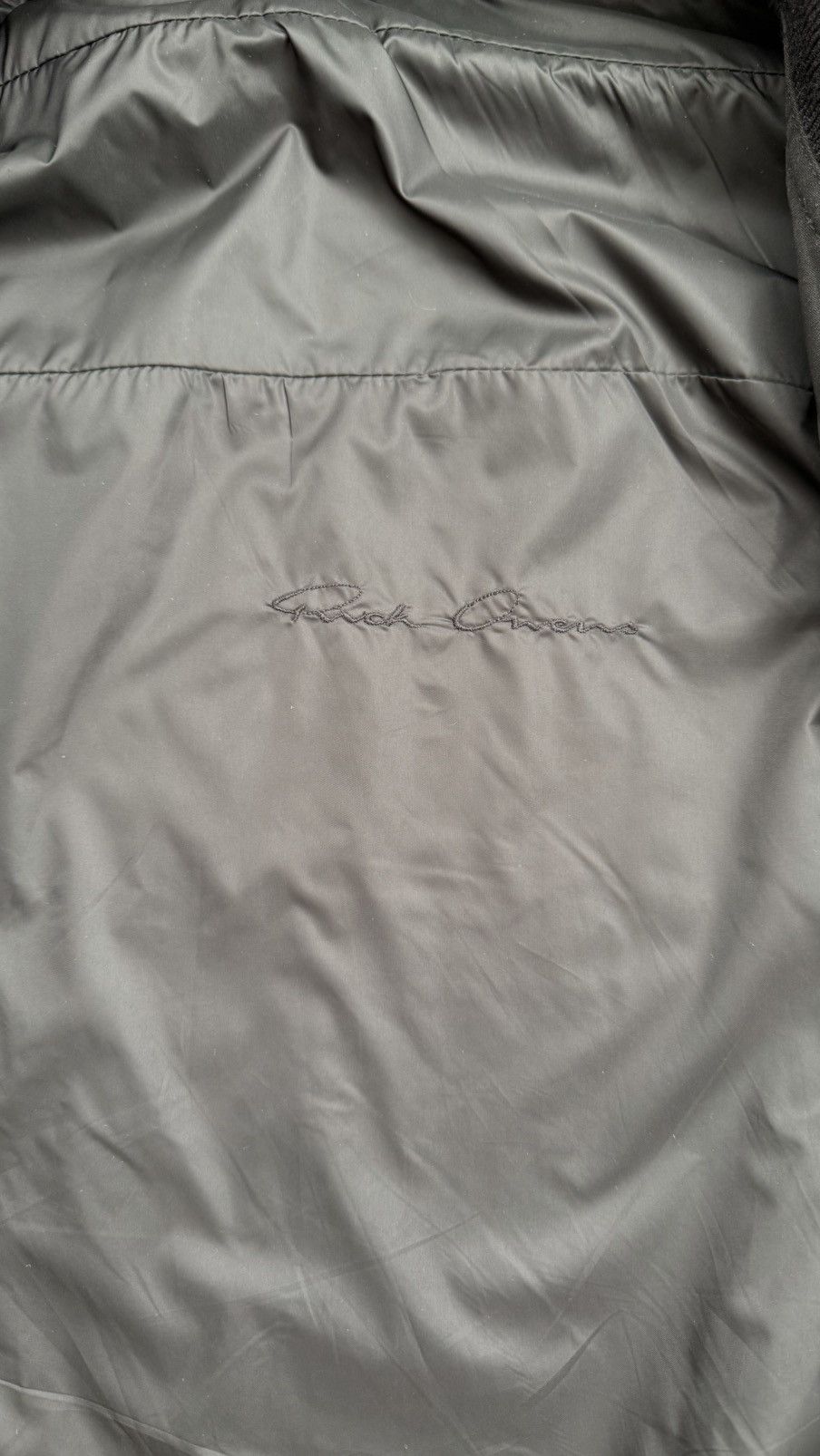 Rick Owens Rick Owens FW21 Gethsemane Girdered Black Bomber Pad Jacket Size US M / EU 48-50 / 2 - 6 Thumbnail