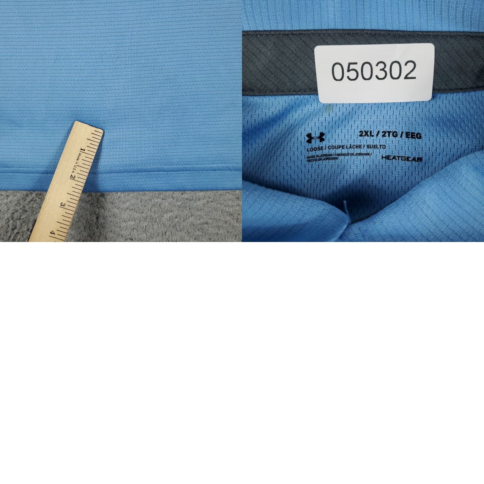 Under Armour Under Armour Shirt Mens Size 2XL Blue Golf Casual Short Sleeve Polo Size US XXL / EU 58 / 5 - 8 Thumbnail