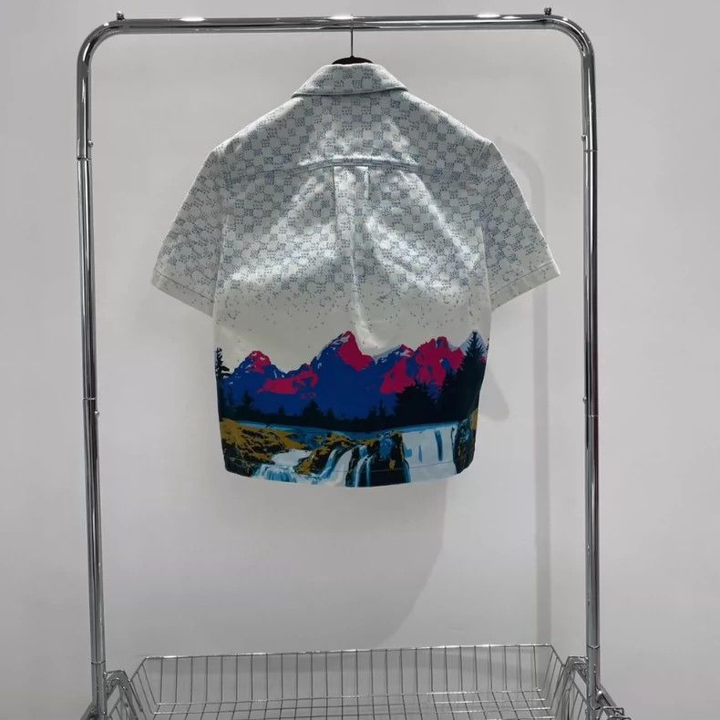 Louis Vuitton louis vuitton Snow Mountain Short Sleeve Shirt 2501-Nextar Size US XL / EU 56 / 4 - 2 Thumbnail