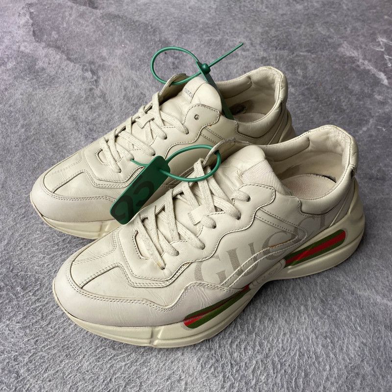 Gucci Gucci Rhyton Logo Low-Top Dad Sneakers Size US 8 / EU 41 - 1 Thumbnail